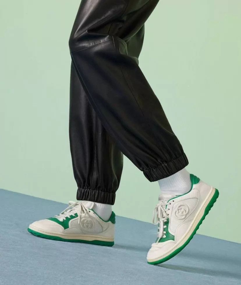Gucci Gucci MAC80 Green Retro Sneaker 42 98 New Size US 9 / EU 42 - 9 Thumbnail