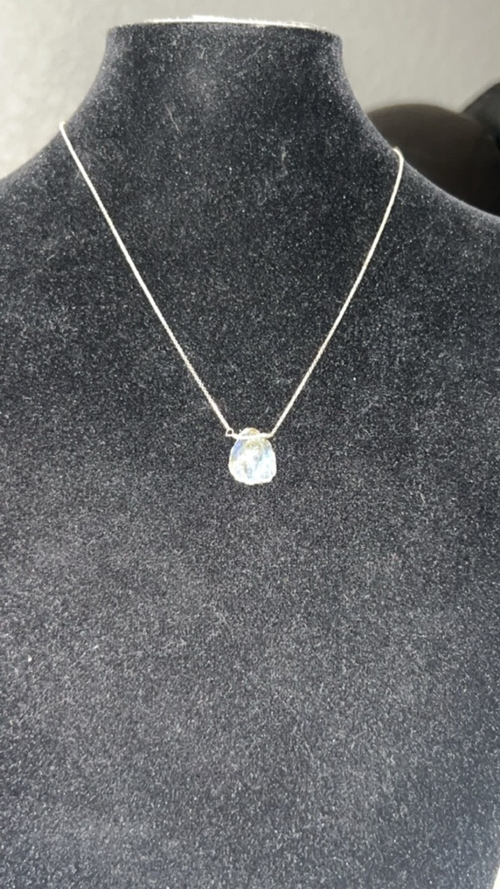 Other Women's Luna Norte Gold Tone Necklace with Blue Stone, One S Size ONE SIZE - 2 Thumbnail
