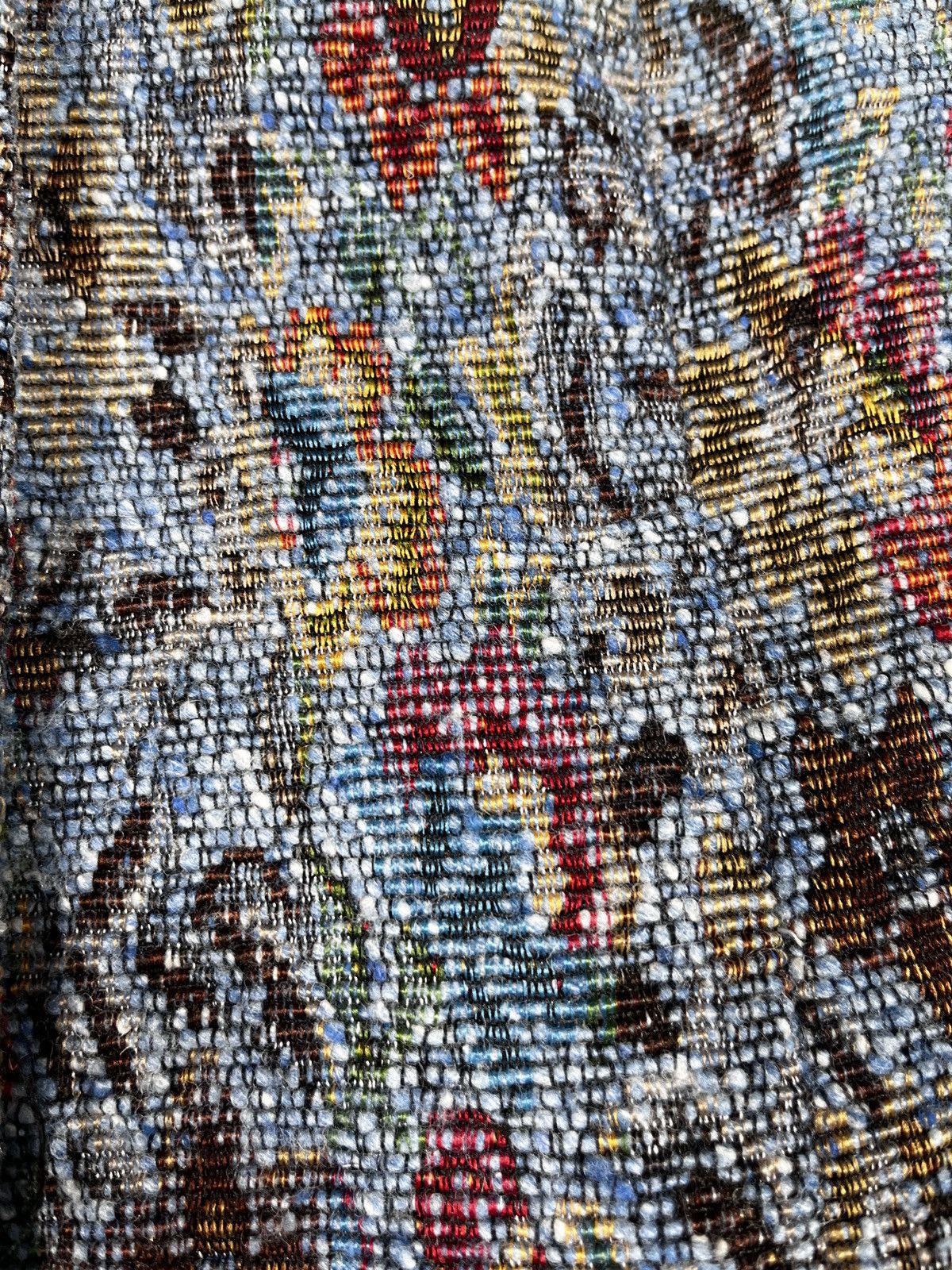 Vintage Vintage Y2K knitted floral blazer Jacket retro style size 13 Size M / US 6-8 / IT 42-44 - 6 Thumbnail