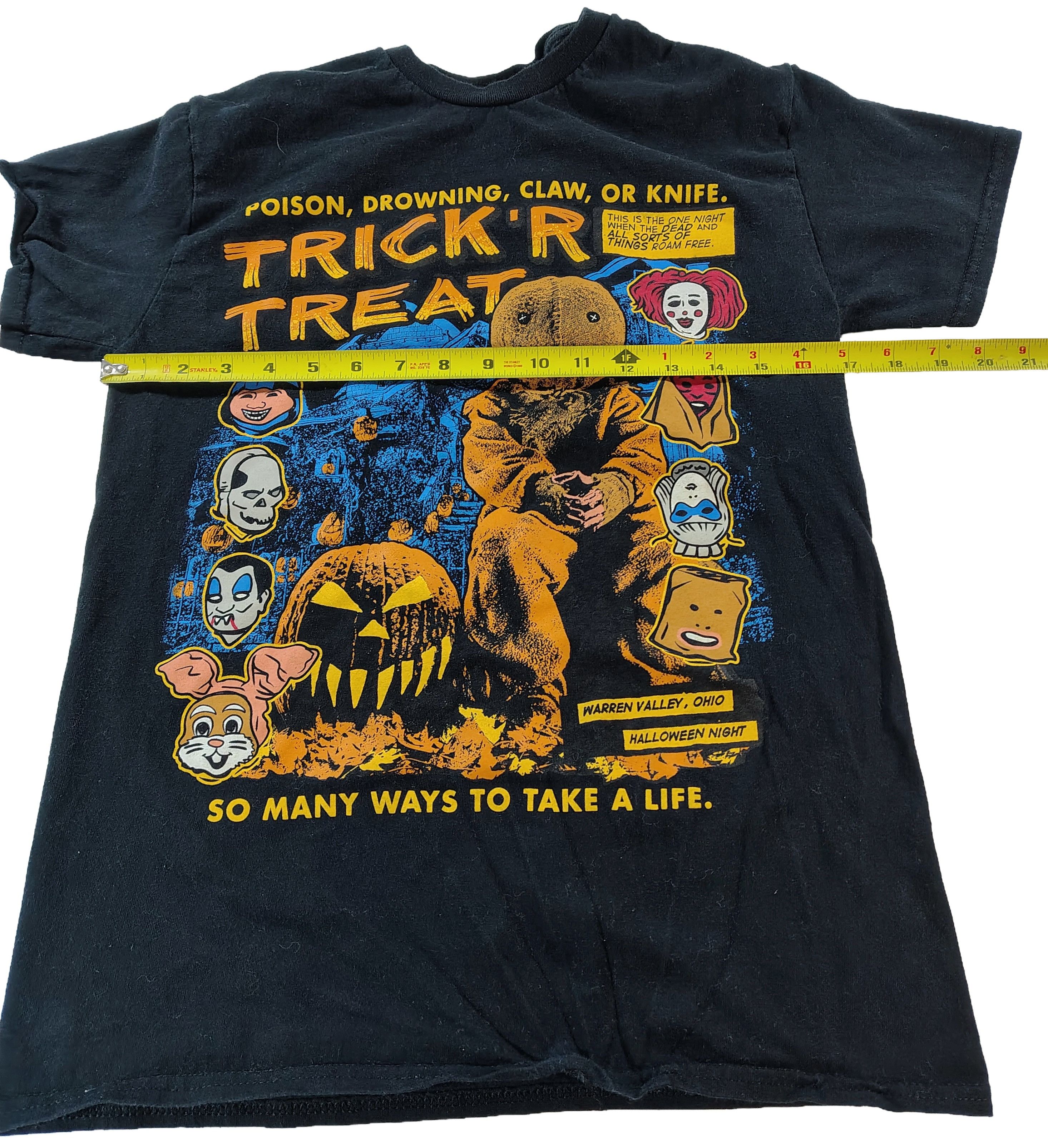 Other Men's "So Many Ways To Take A Life" Trick R Treat T-Shirt Size US S / EU 44-46 / 1 - 5 Thumbnail