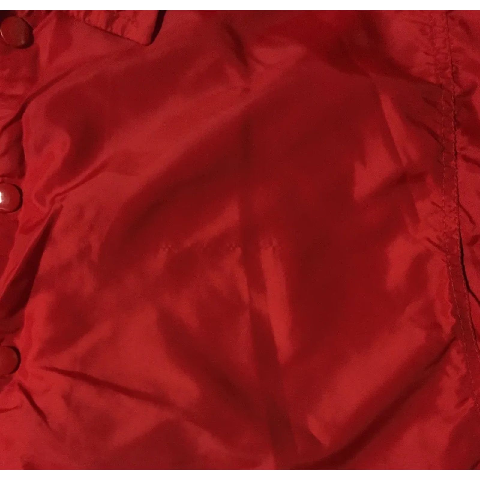 Russell Athletic Vtg Russell Southern Co Jacket S USA College Track PE Grunge Sport Gym 50s 60s USA Red Nylon Striped Windbreaker Mens Jacket Size US S / EU 44-46 / 1 - 5 Thumbnail