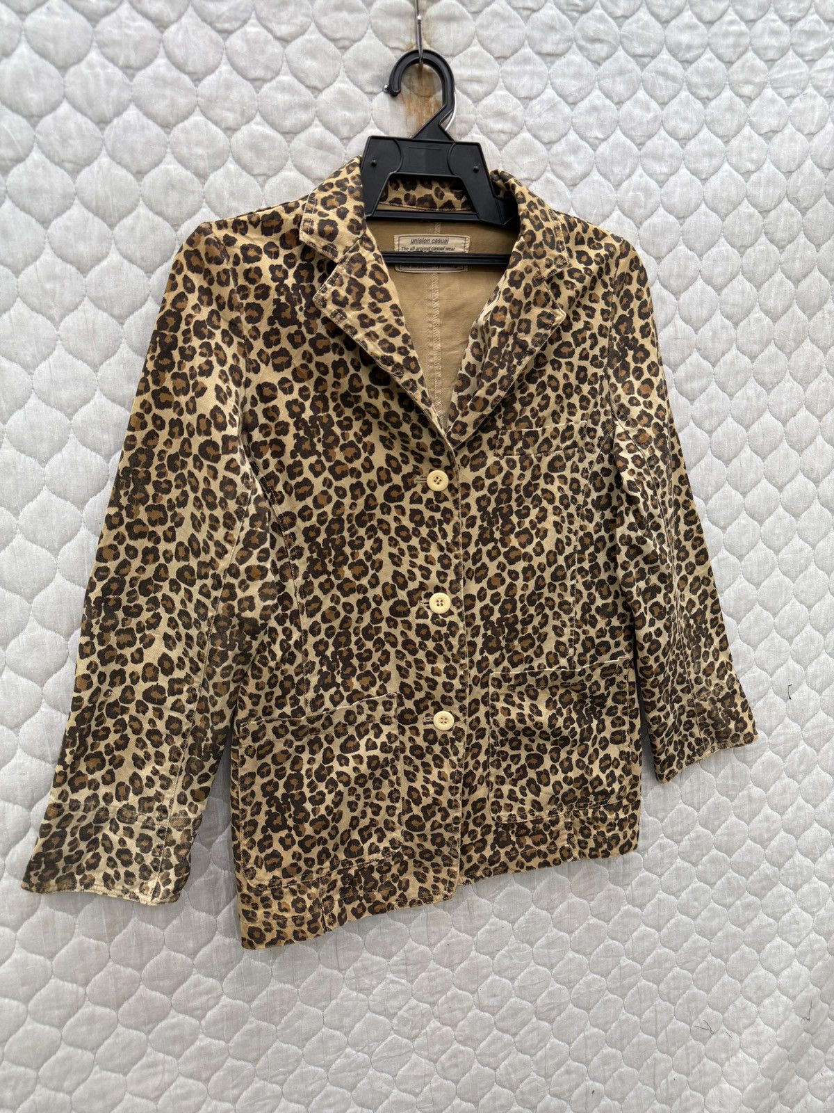 Seditionaries 🔥🔥🔥ARCHIVE UNISION CASUAL LEOPARD JACKET Size M / US 6-8 / IT 42-44 - 2 Thumbnail
