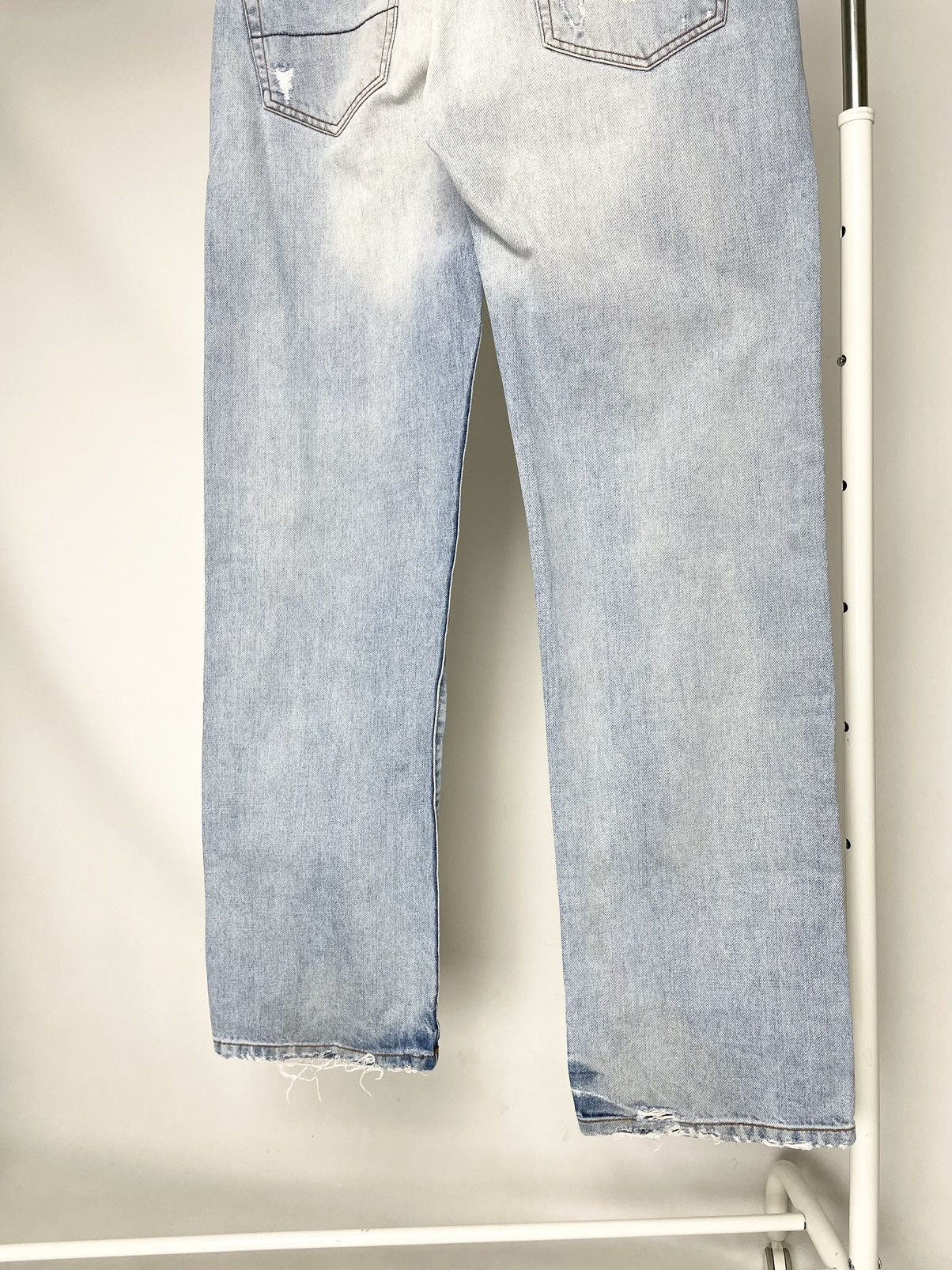 Stone Island Stone Island Denim Vintage Distressed Faded Blue Jeans Pants Size US 34 / EU 50 - 4 Thumbnail