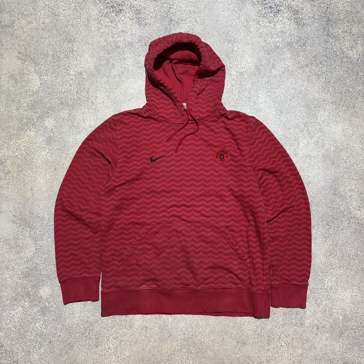 Manchester United × Nike × Vintage 00s Nike Hoodie Vintage