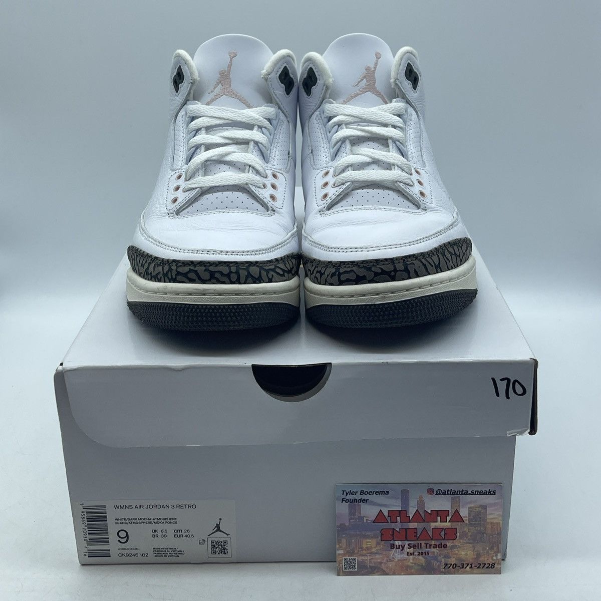 Jordan Brand Air Jordan 3 Neapolitan Size US 9 / IT 39 - 2 Thumbnail