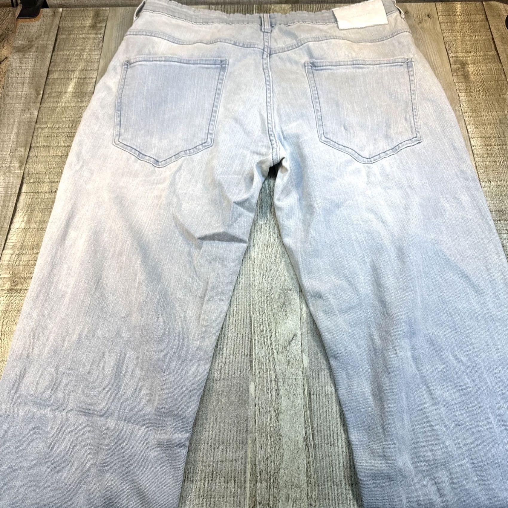 Denim & Co. Denim Co. Slim Jeans Blue 32 x 34 Jeans Slim Low Rise Straight Men 5-Pocket Denim Co. Jeans Regular Modern Style Comfort Stretch Size US 32 / EU 48 - 3 Thumbnail