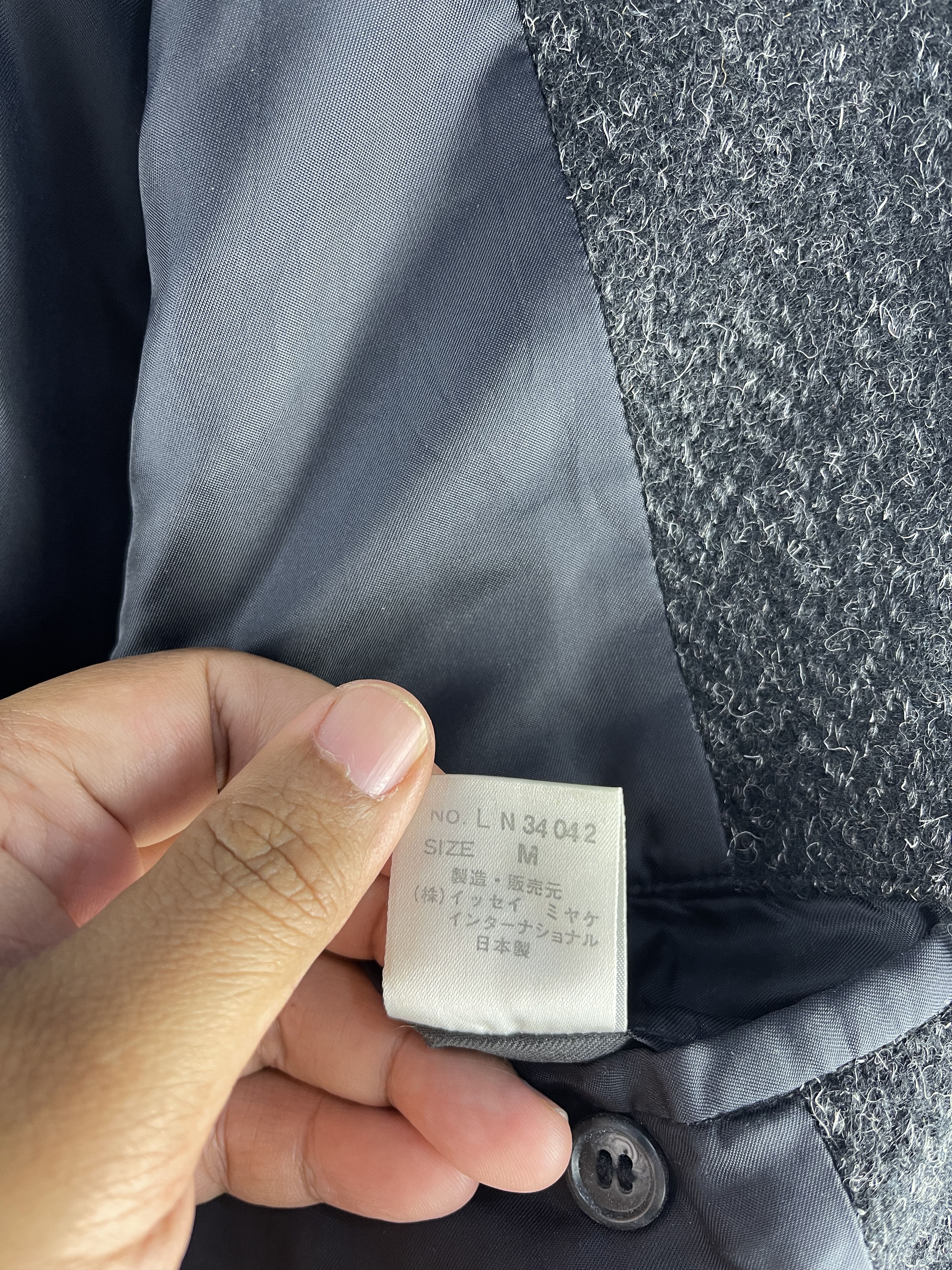 Issey Miyake Vintage Issey Miyake Men Coat Jacket Size US M / EU 48-50 / 2 - 11 Thumbnail