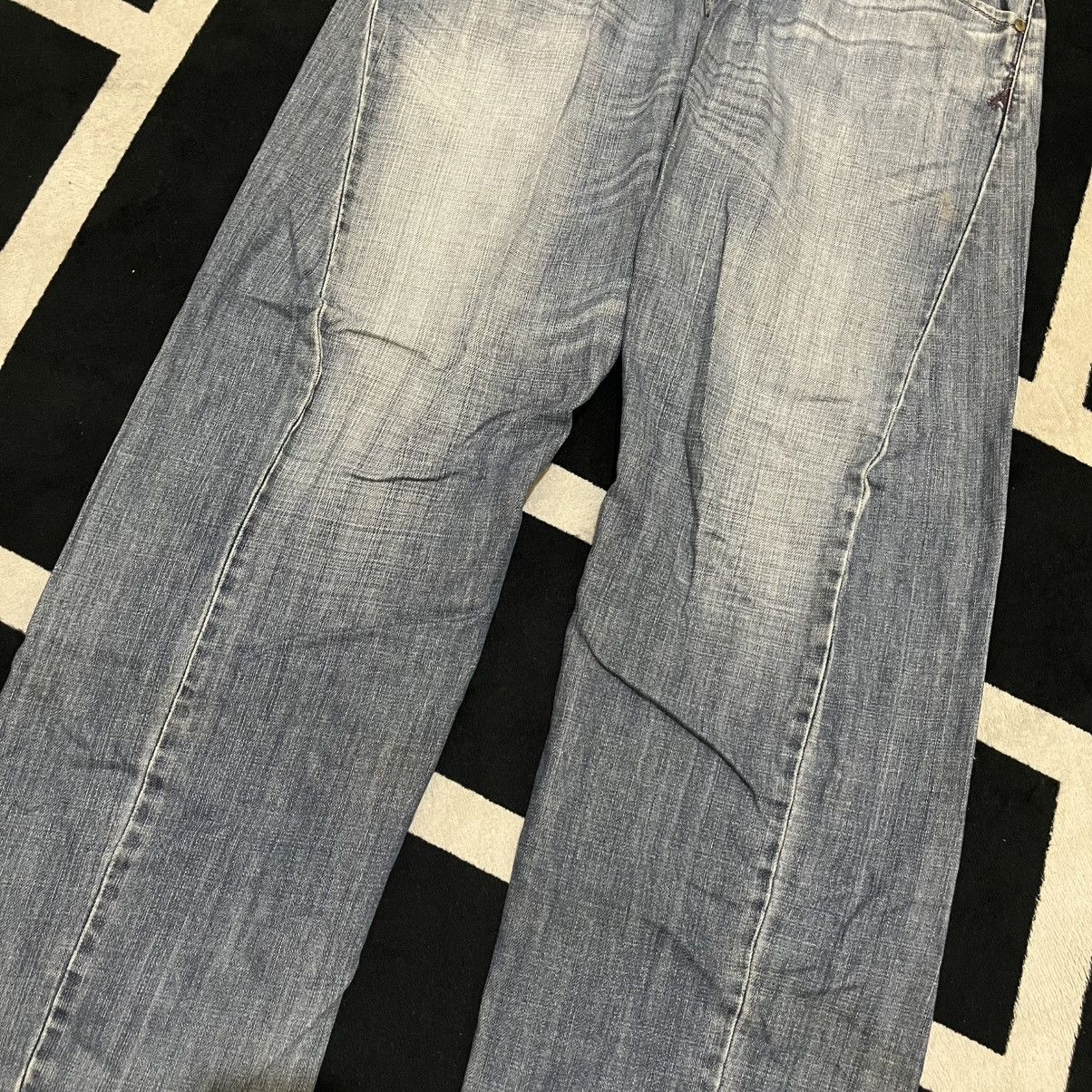 Engineered Garments × Levi's Need gone🔥Vintage Levi’s Engineered Jeans Buckle Back 34x32 Size US 34 / EU 50 - 6 Thumbnail