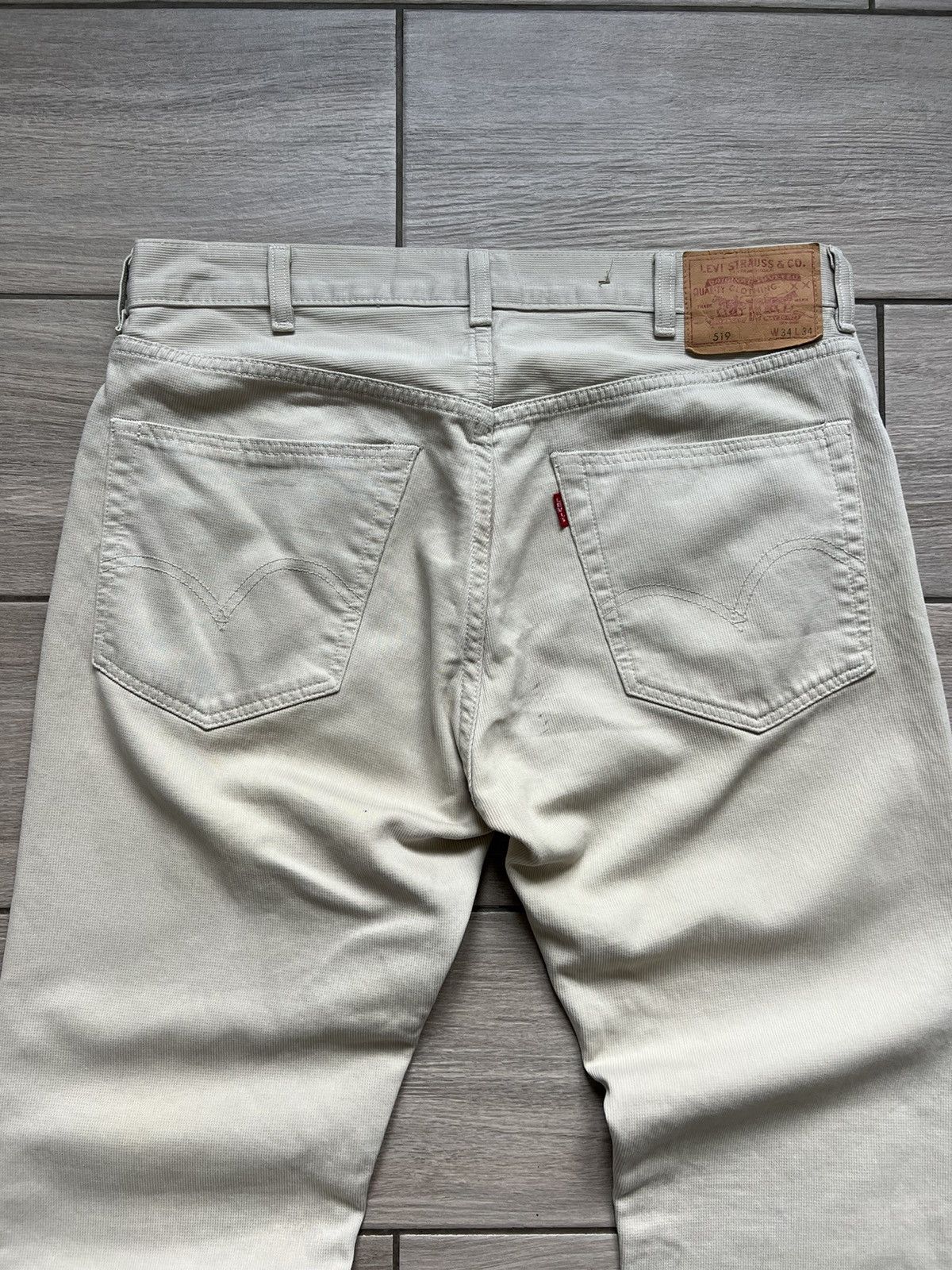 Levi's LEVIS 519 Pants 70s BIG E Work Carpenter Painter Size US 32 / EU 48 - 24 Thumbnail