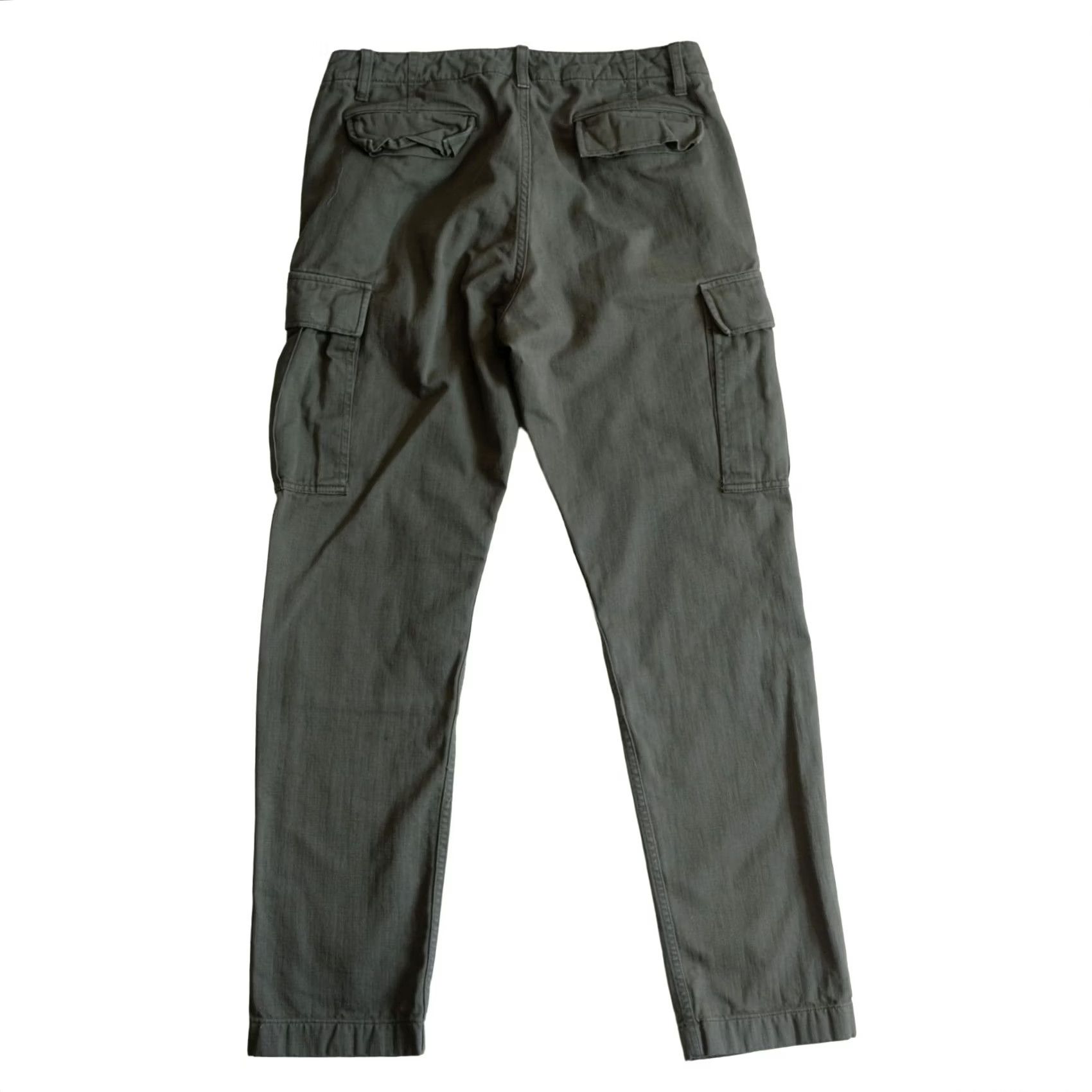 J.Crew VINTAGE J.CREW CARGO Pants Army Green 31x32 Women Regular Size 24" / US 00 / IT 34 - 3 Thumbnail