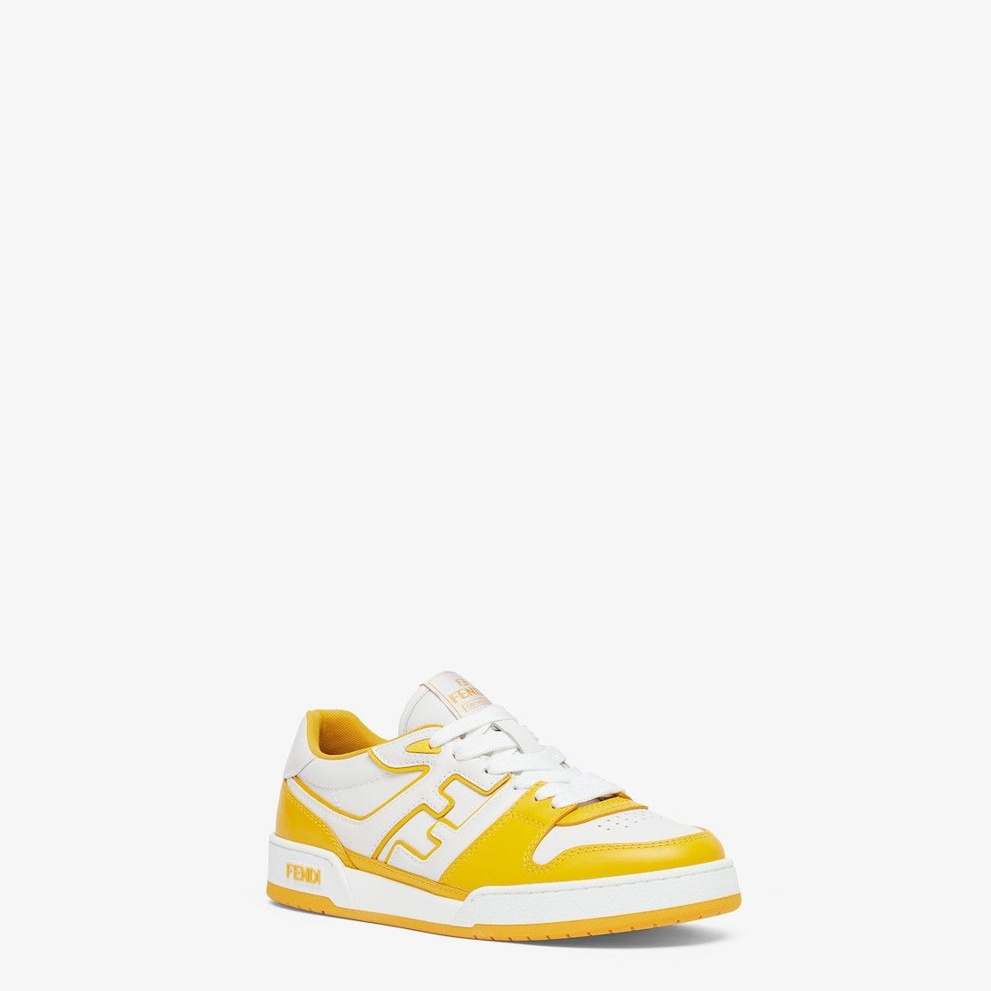 Fendi o1s1wg111025 Fendi Match Sneakers in Yellow/White Size US 10 / EU 43 - 1 Thumbnail
