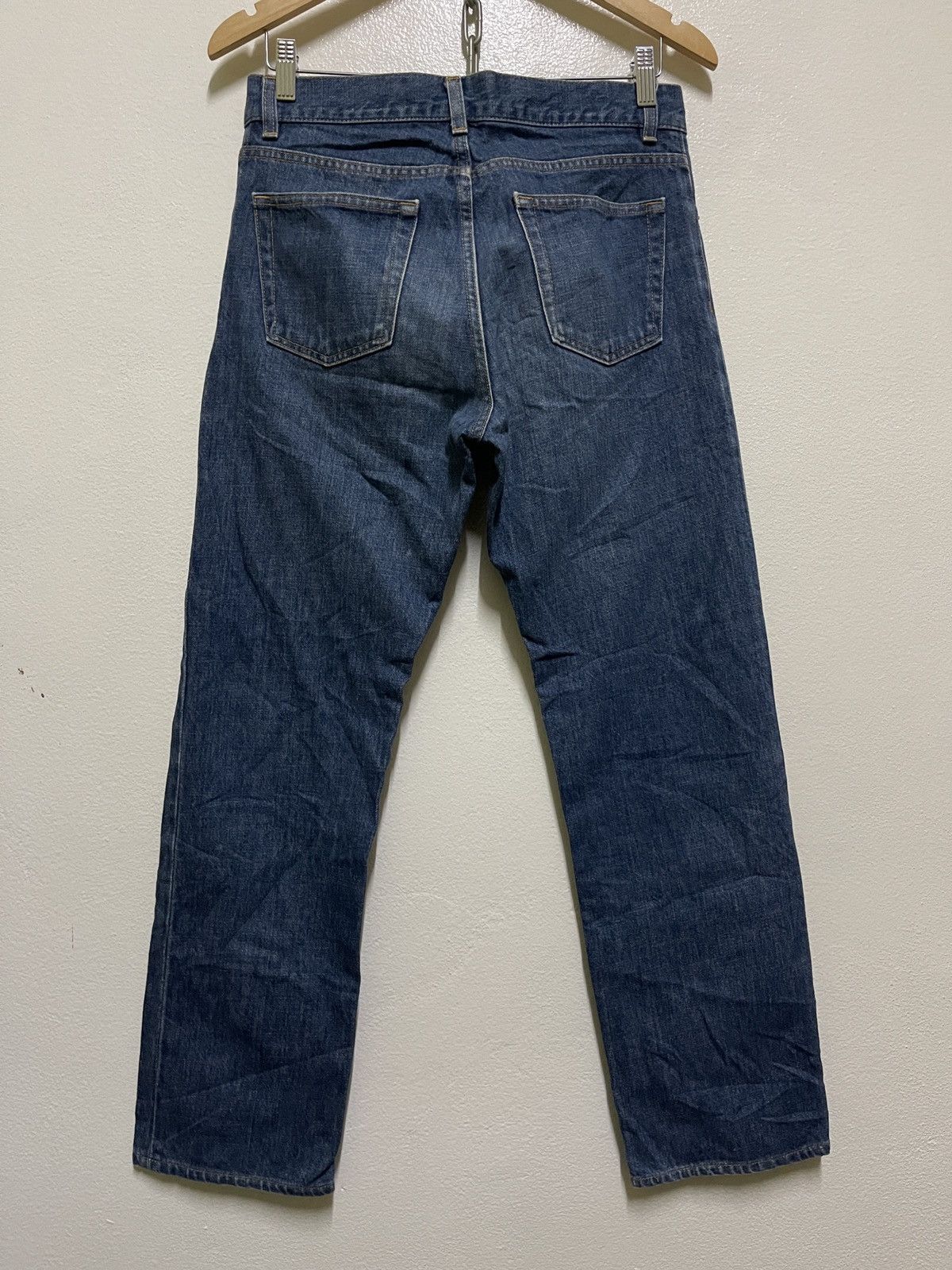 Helmut Lang × Vintage Helmut Lang Blue Jeans Size US 30 / EU 46 - 11 Thumbnail