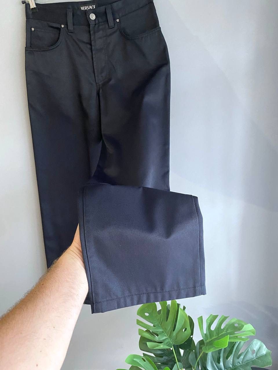 Versace Jeans Couture Vintage Versace Jeans Couture Men's Wide Leg Jeans, W29 L30 Size US 29 - 10 Thumbnail