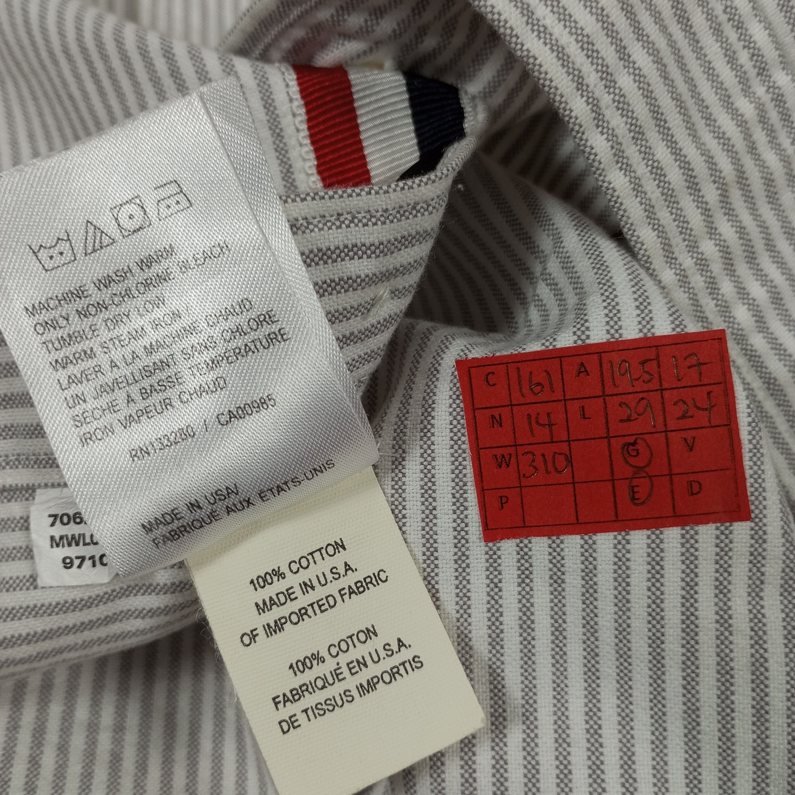 Designer × Thom Browne × Vintage Thom Browne New York Casual Style Designer Shirt Size US S / EU 44-46 / 1 - 8 Thumbnail