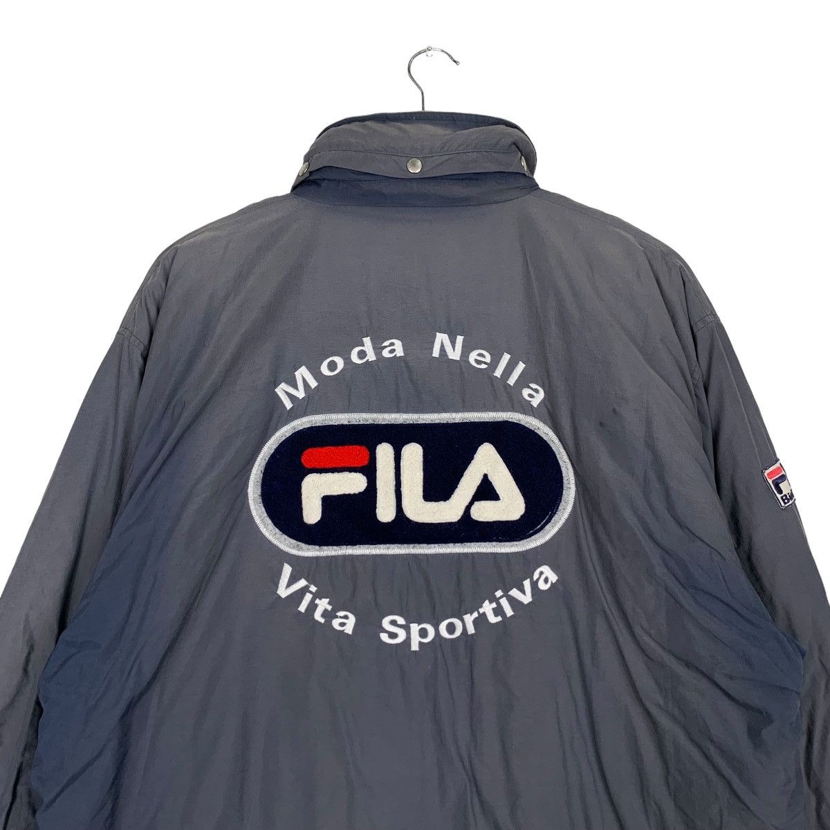 Fila Trashed FILA Sun Faded Embroidery Logo Jacket #0966-C43 Size US M / EU 48-50 / 2 - 2 Thumbnail
