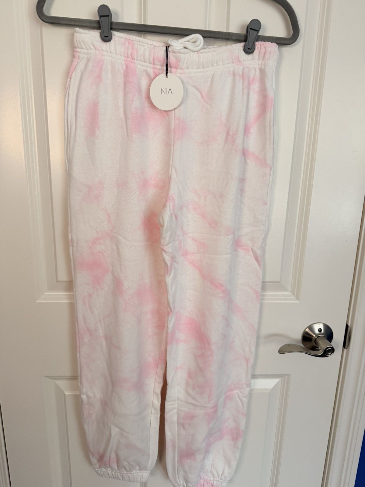 Other Nia white and pink tie dye cotton joggers size M Size 30" / US 8 / IT 44 - 5 Thumbnail