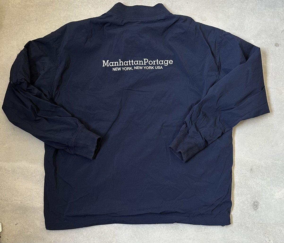 Manhattan Portage VINTAGE MANHATTAN PORTAGE ZIPPER SWEATER Size US L / EU 52-54 / 3 - 10 Thumbnail