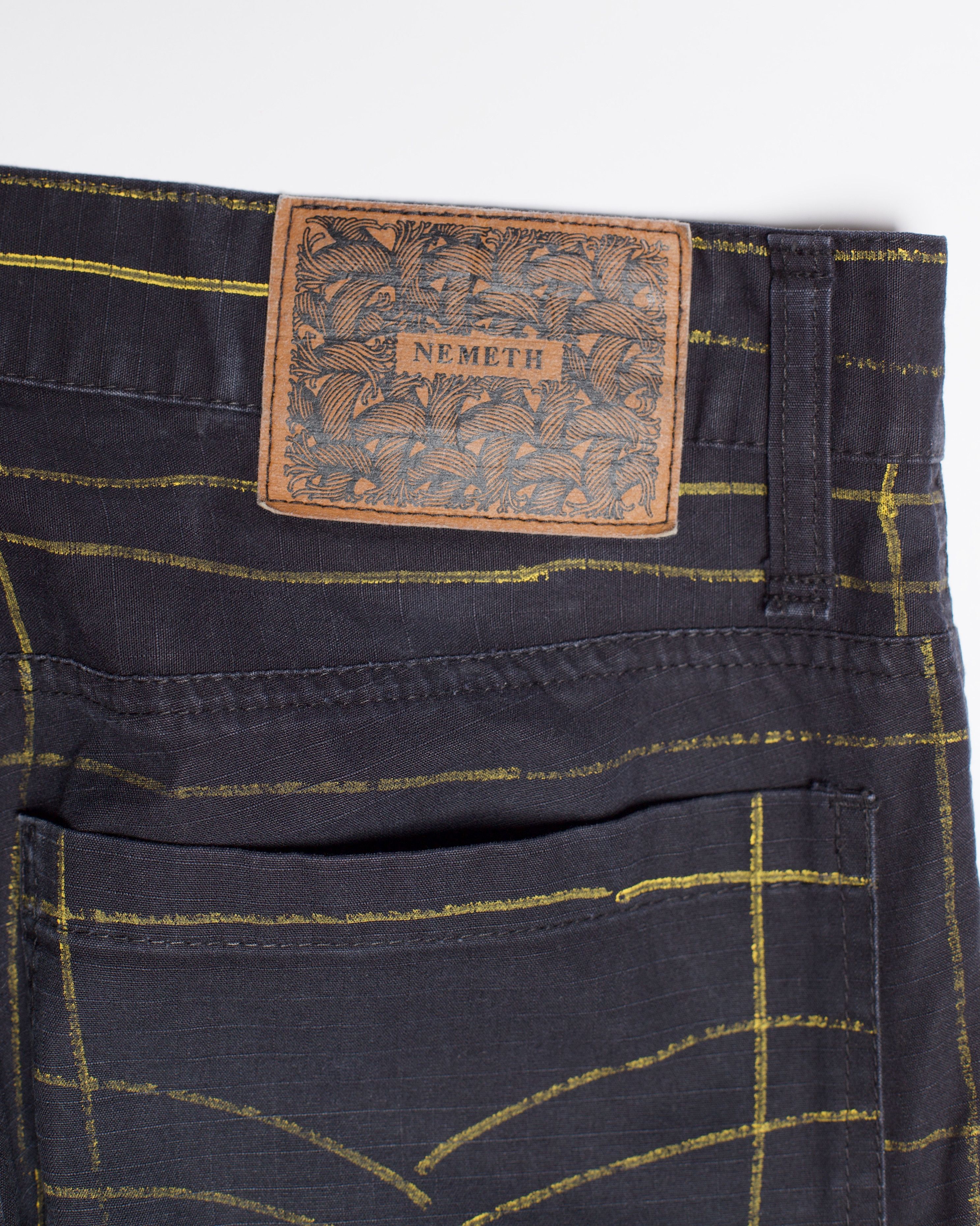 Christopher Nemeth Christopher Nemeth 3D Sketch Trousers Size US 29 - 5 Thumbnail