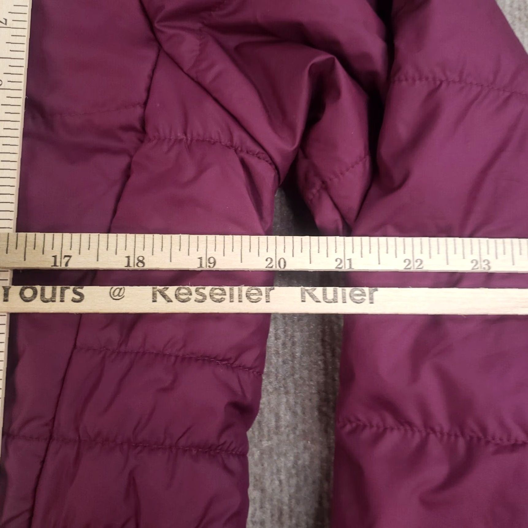Vintage Columbia Jacket Women's M Purple Hooded Full Zip Pockets Winter Omni-Tech Size M / US 6-8 / IT 42-44 - 3 Thumbnail