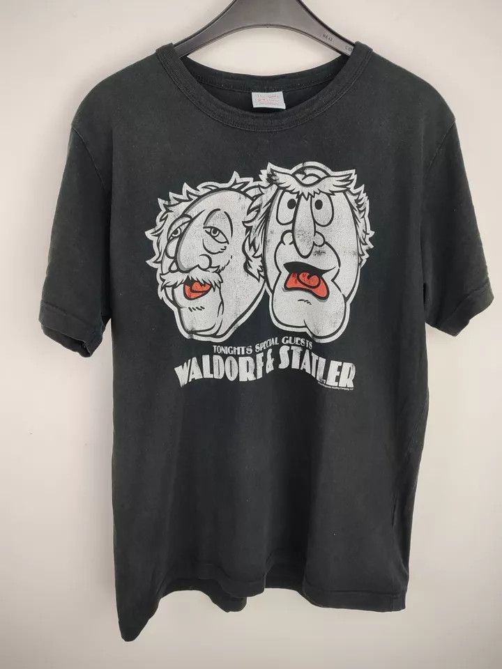 Vintage VTG 90s Muppets Statler & Waldorf T-Shirt Mens Large size L Size US L / EU 52-54 / 3 - 8 Thumbnail