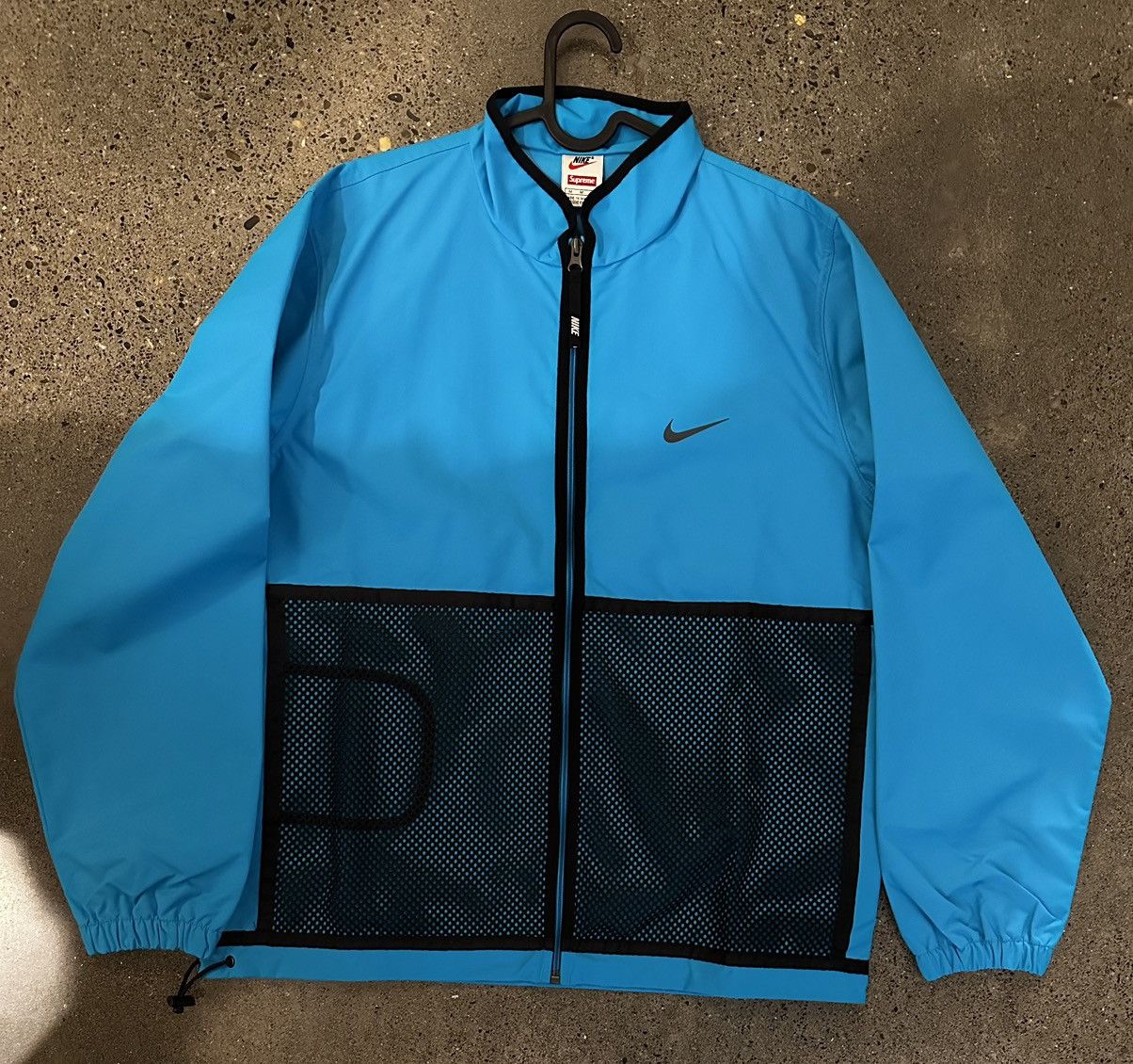 Supreme Supreme x Nike trail running jacket blue | Grailed