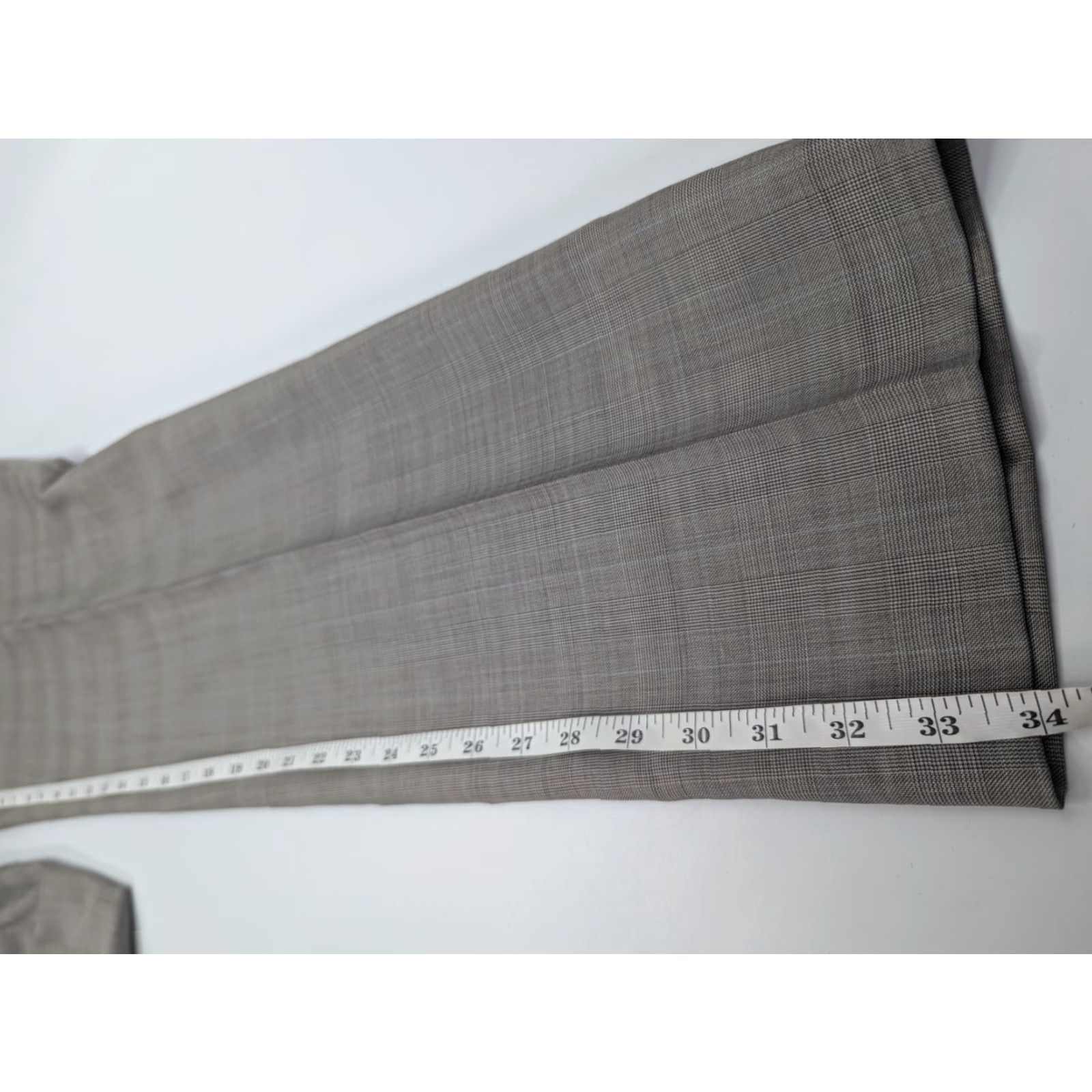 Ralph Lauren Lauren Ralph Lauren Dress Pants Men's 36x34 Taupe Wool Slacks Formal Work Preppy Size US 36 / EU 52 - 5 Thumbnail