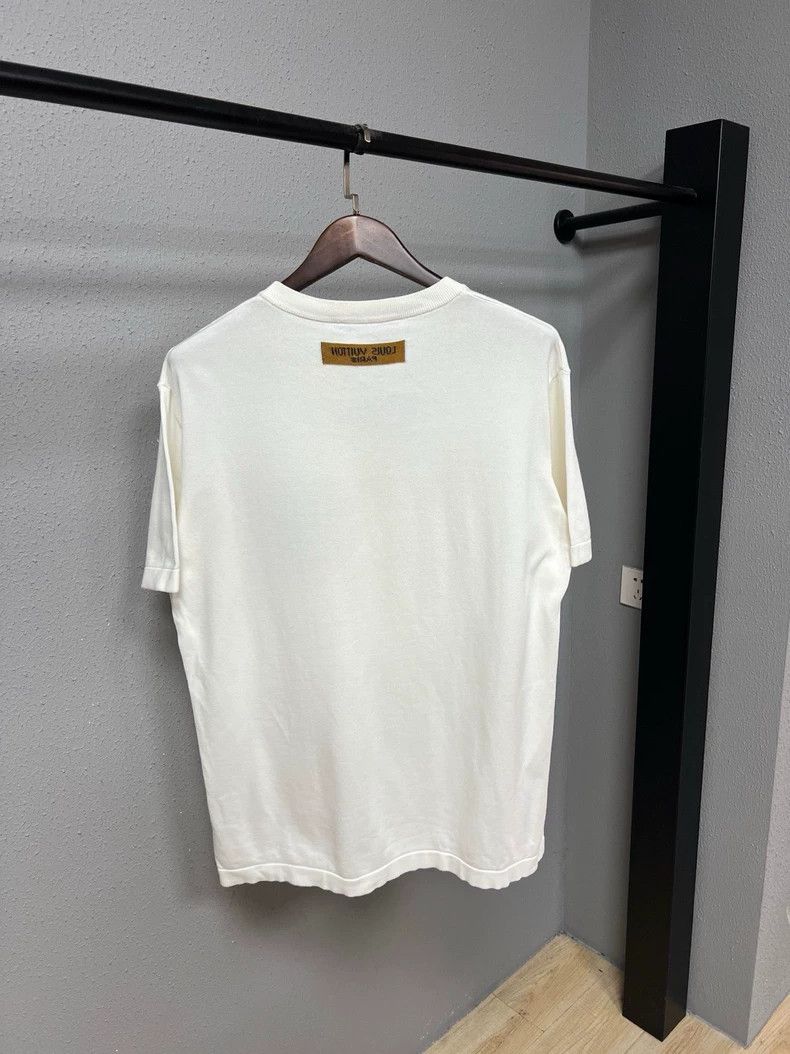 Louis Vuitton Louis Vuitton Paper airplane doll knitted short sleeves Size US L / EU 52-54 / 3 - 2 Thumbnail