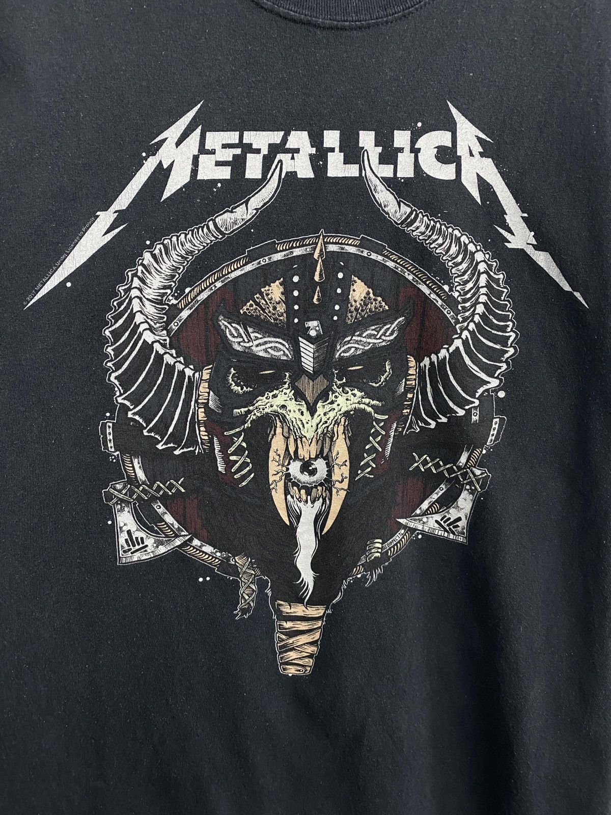 Metallica 🇺🇸💀 Vintage Metallica Rock Band 2017 Rare Retro T-Shirt Y2K Size US XL / EU 56 / 4 - 4 Thumbnail