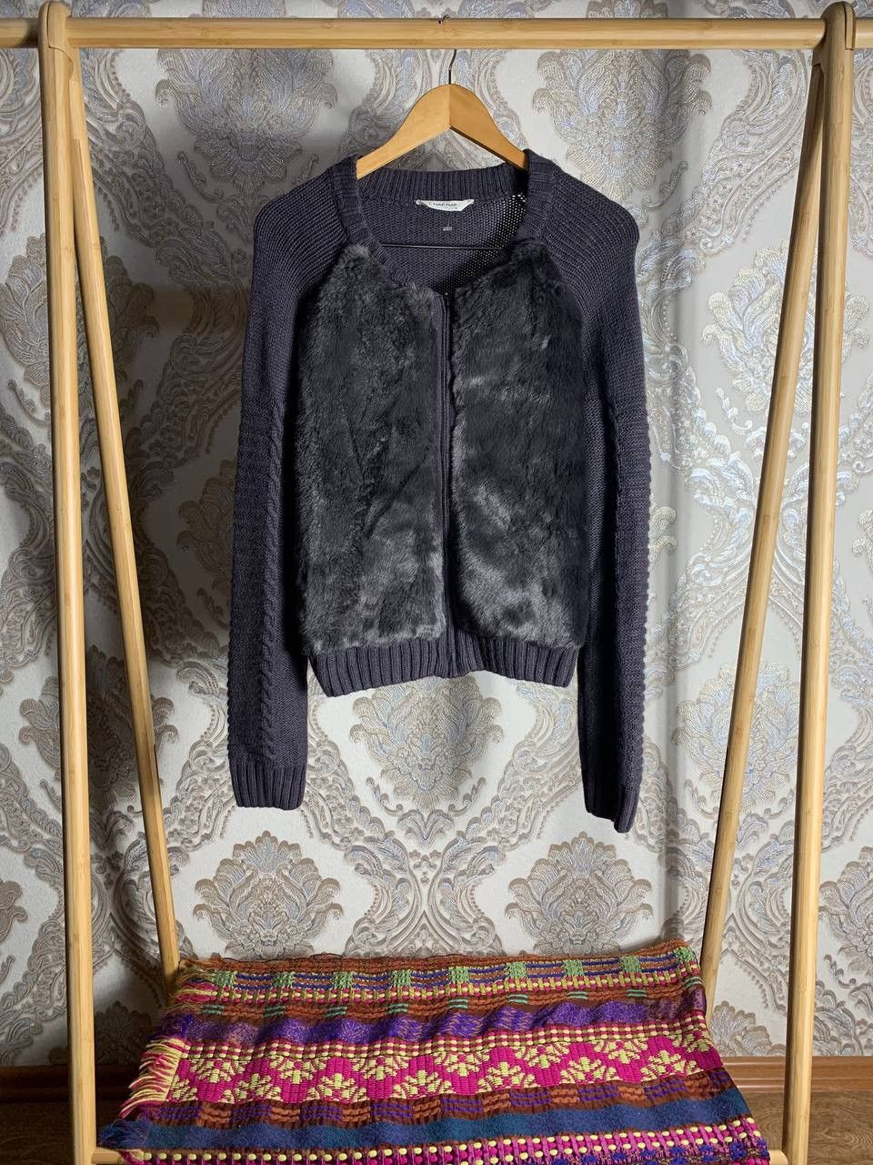 Japanese Brand VERY RARE NAF NAT FUR WOOL ZIP JQCKET ITALIAN DESIGNER DELUX Size XL / US 12-14 / IT 48-50 - 1 Thumbnail