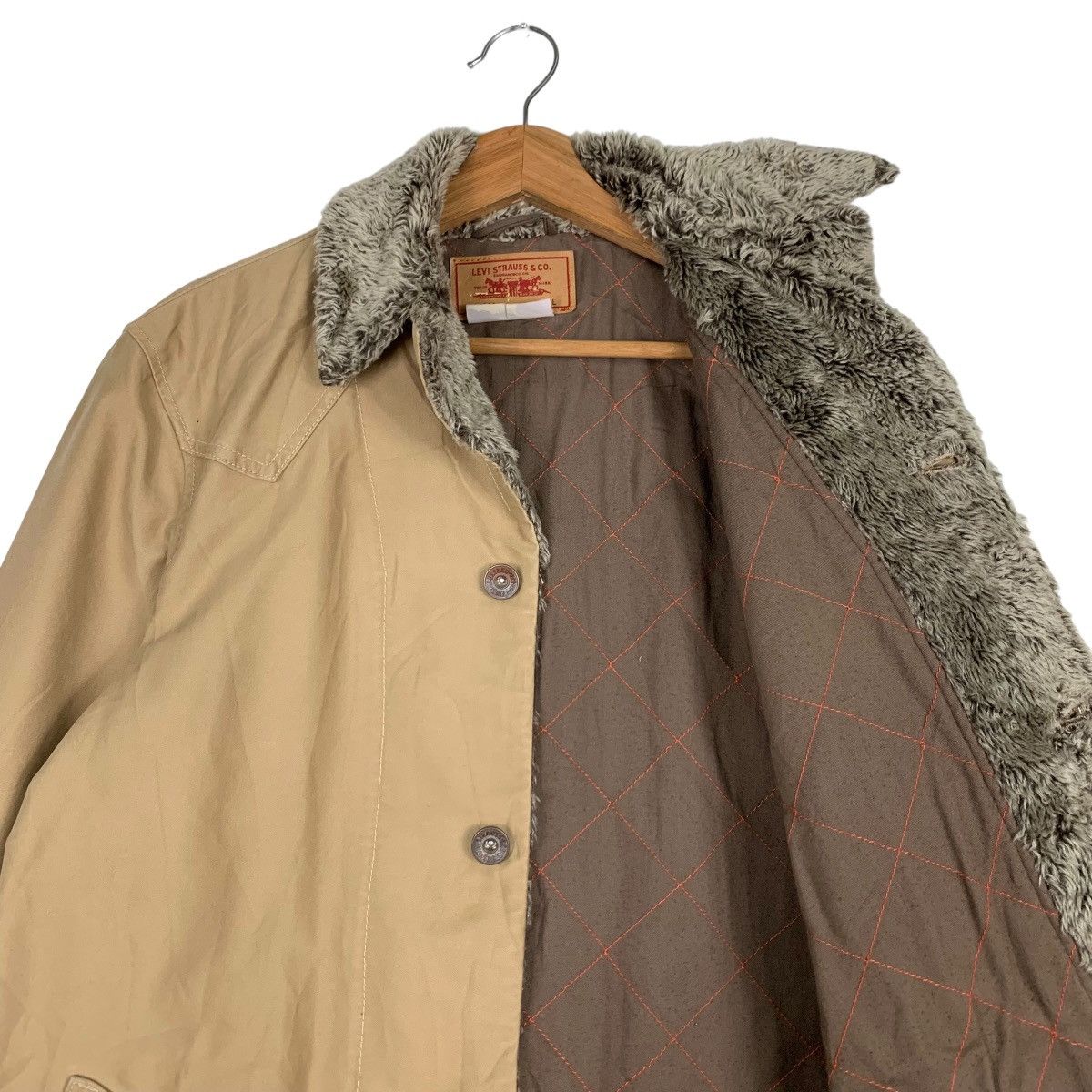 Levi's LEVIS Fur Collar Work Jacket #0036-C3 Size US L / EU 52-54 / 3 - 10 Thumbnail