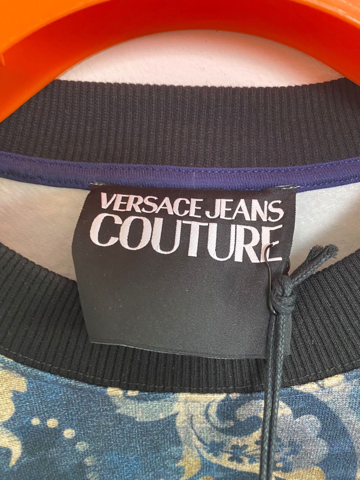 Versace Jeans Couture Tapestry Print Brushed Sweatshirt Versace Jeans Culture XL Size US XL / EU 56 / 4 - 3 Thumbnail