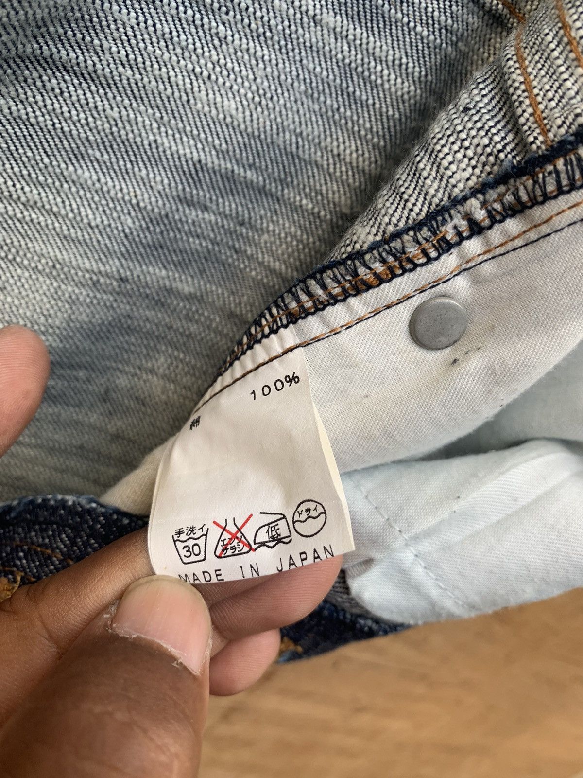 Japanese Brand 🔥🔥 MORGAN HOMME Blue Denim Jeans Size US 30 / EU 46 - 20 Thumbnail