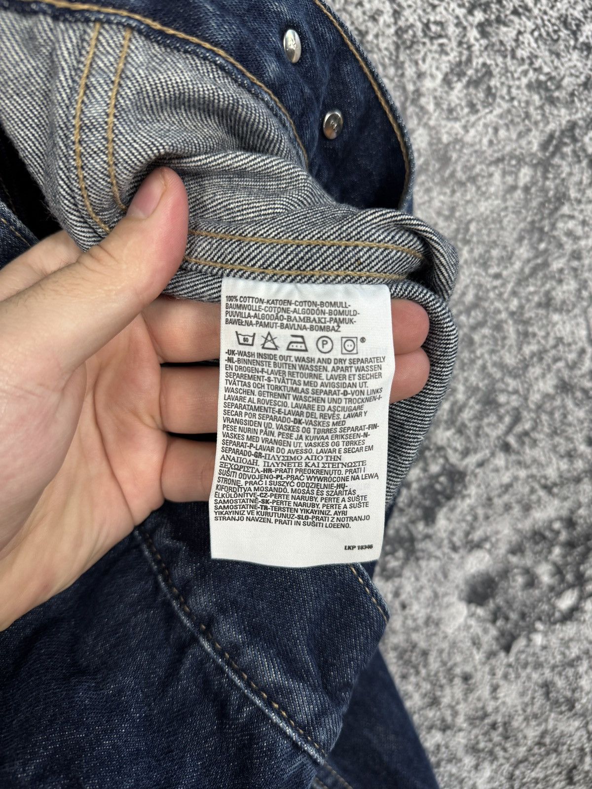 Levi's Men’s Levi’s Vintage Denim Jacket Jean Trucker 90s Size M Size US M / EU 48-50 / 2 - 8 Thumbnail
