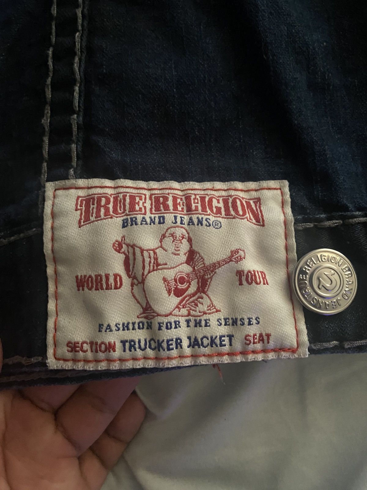 True Religion True Religion Trucker Denim Jacket Size US XL / EU 56 / 4 - 5 Thumbnail