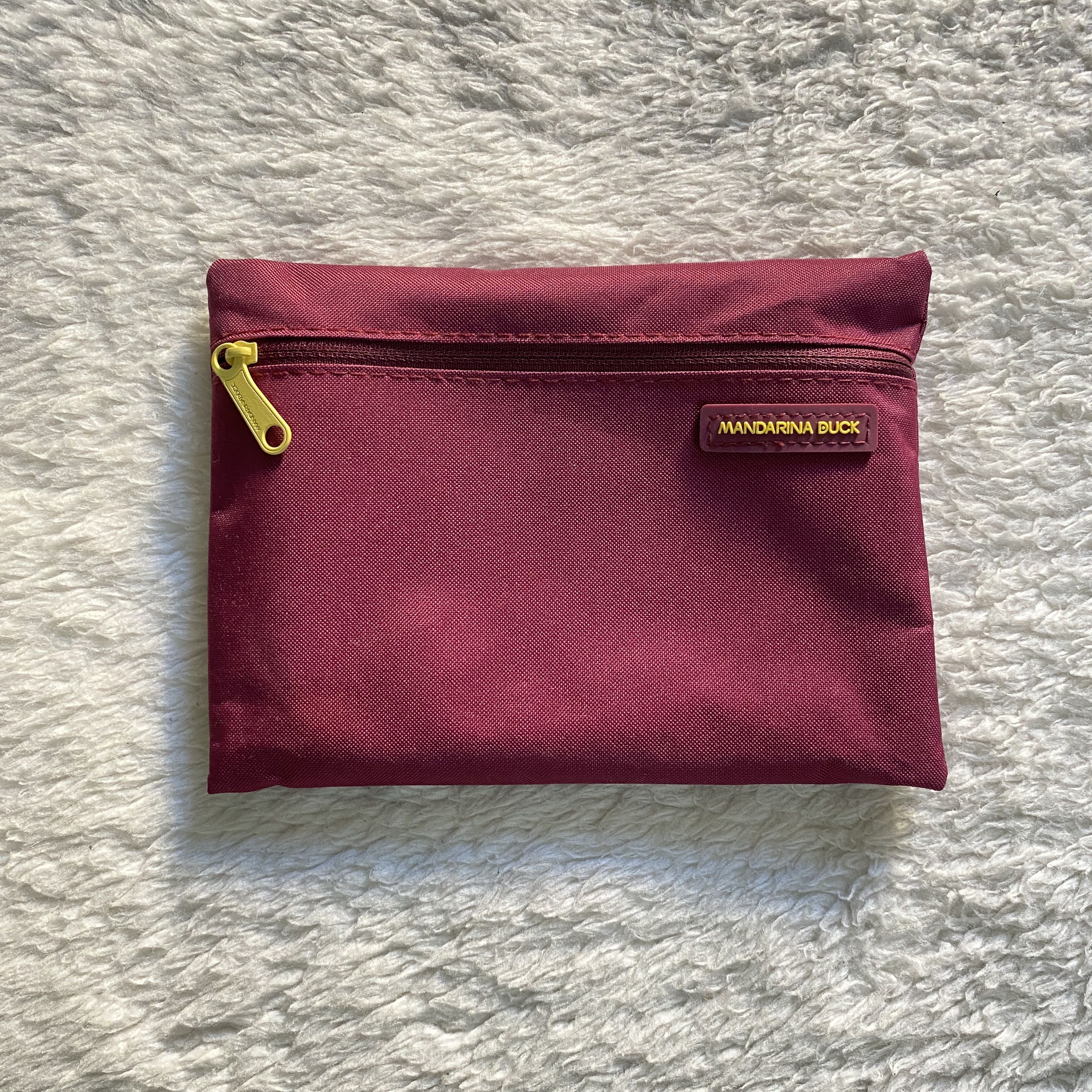 Mandarina Duck Mandarina Duck Amenity Kit Bag – Red – Brand New Size ONE SIZE - 1 Thumbnail