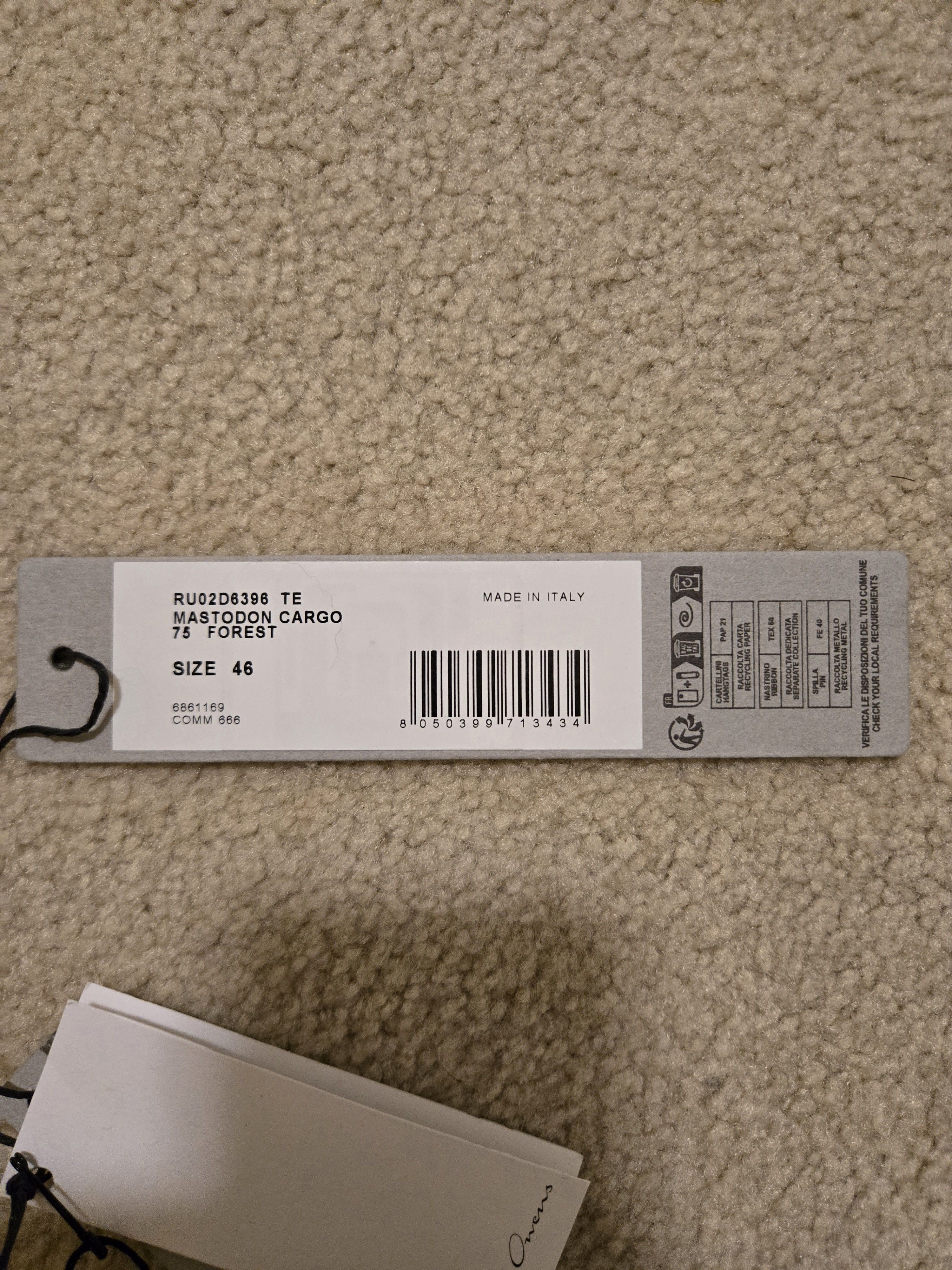 Rick Owens Rick Owens mastodon Size US 30 / EU 46 - 4 Thumbnail