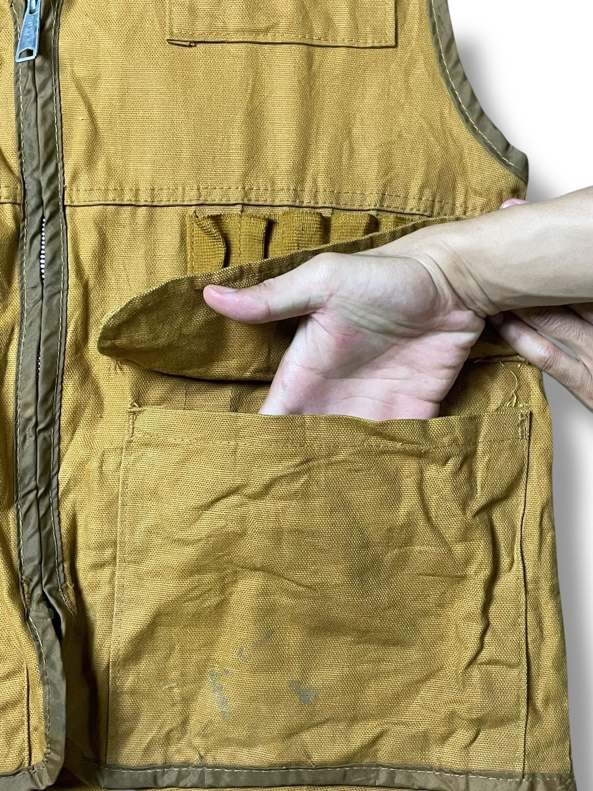 Japanese Brand × Vintage Vintage SaftBak Hunting Vest (116) Size US XXS / EU 40 - 3 Thumbnail