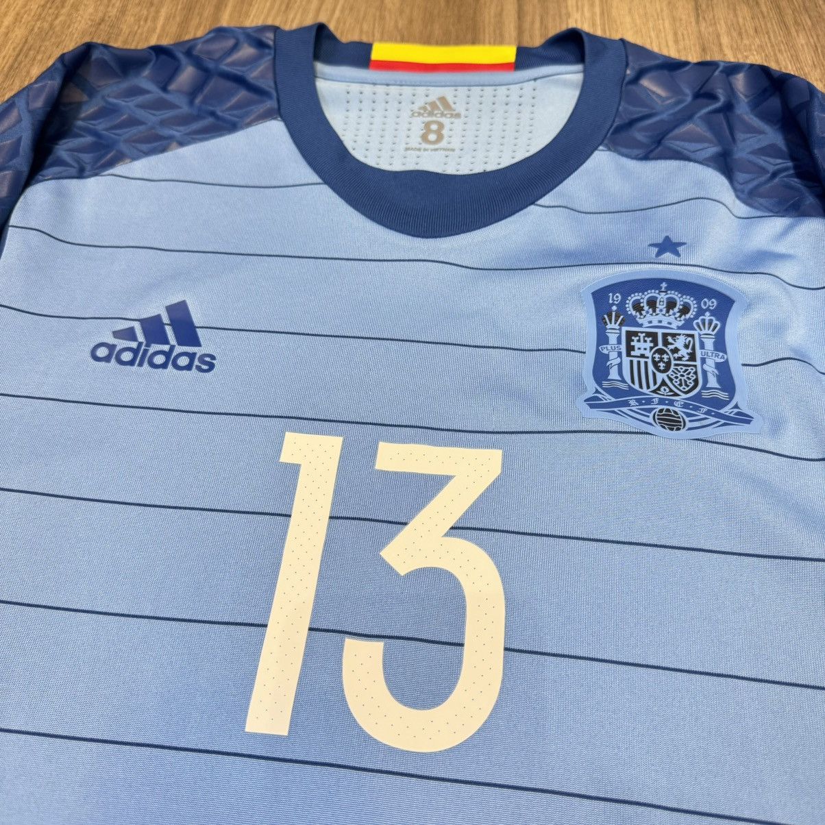 Adidas Spain Euro2016 player issue gk shirt #13 De Gea Size US L / EU 52-54 / 3 - 3 Thumbnail
