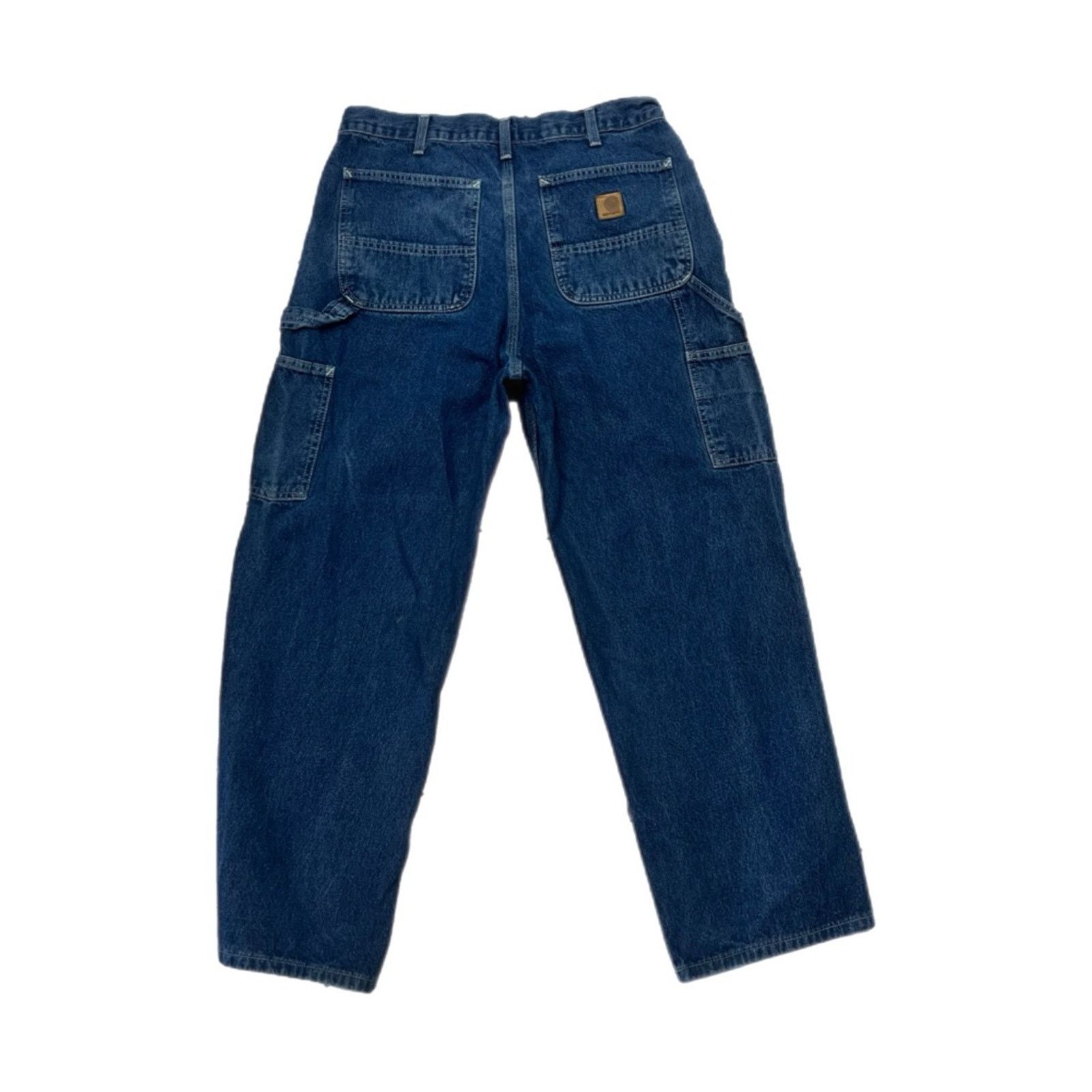 Carhartt Carhartt Carpenter Denim Blue Jeans Size US 35 - 2 Thumbnail