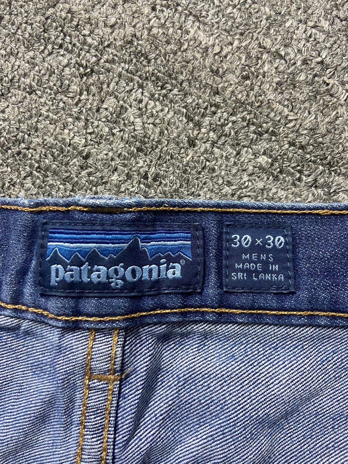 Japanese Brand × Patagonia × Vintage Patagonia x IRON CLAD Ripped Denim Jeans (132) Size US 33 - 3 Thumbnail