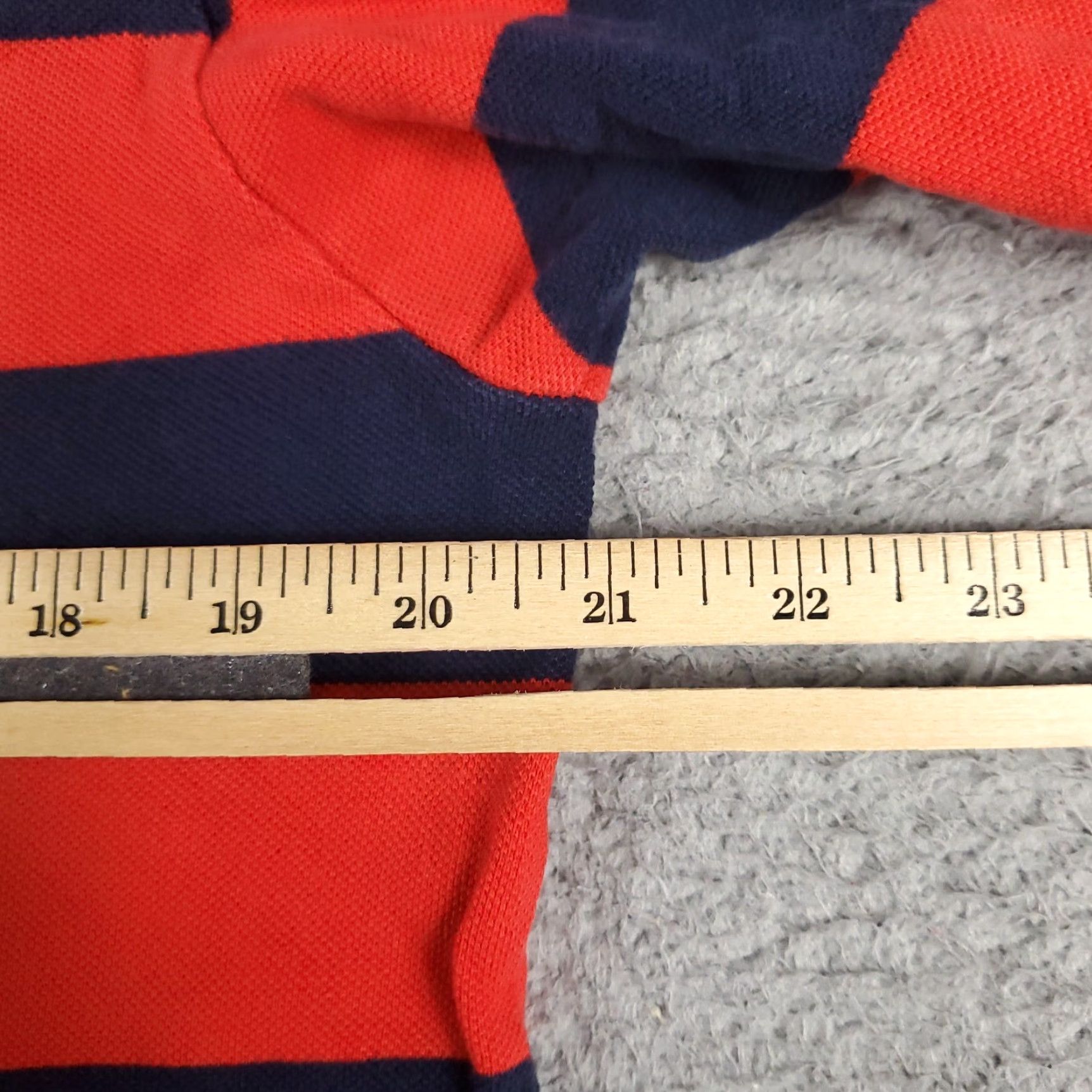 Nautica Nautica Polo Shirt Mens Small Red Striped Casual Short Sleeve Golf Size US S / EU 44-46 / 1 - 5 Thumbnail