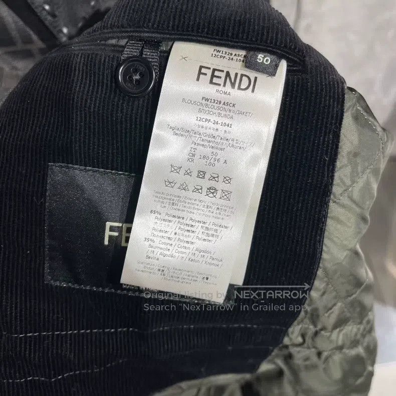 Fendi Fendi Full Print FF Logo Jacket Size US M / EU 48-50 / 2 - 7 Thumbnail