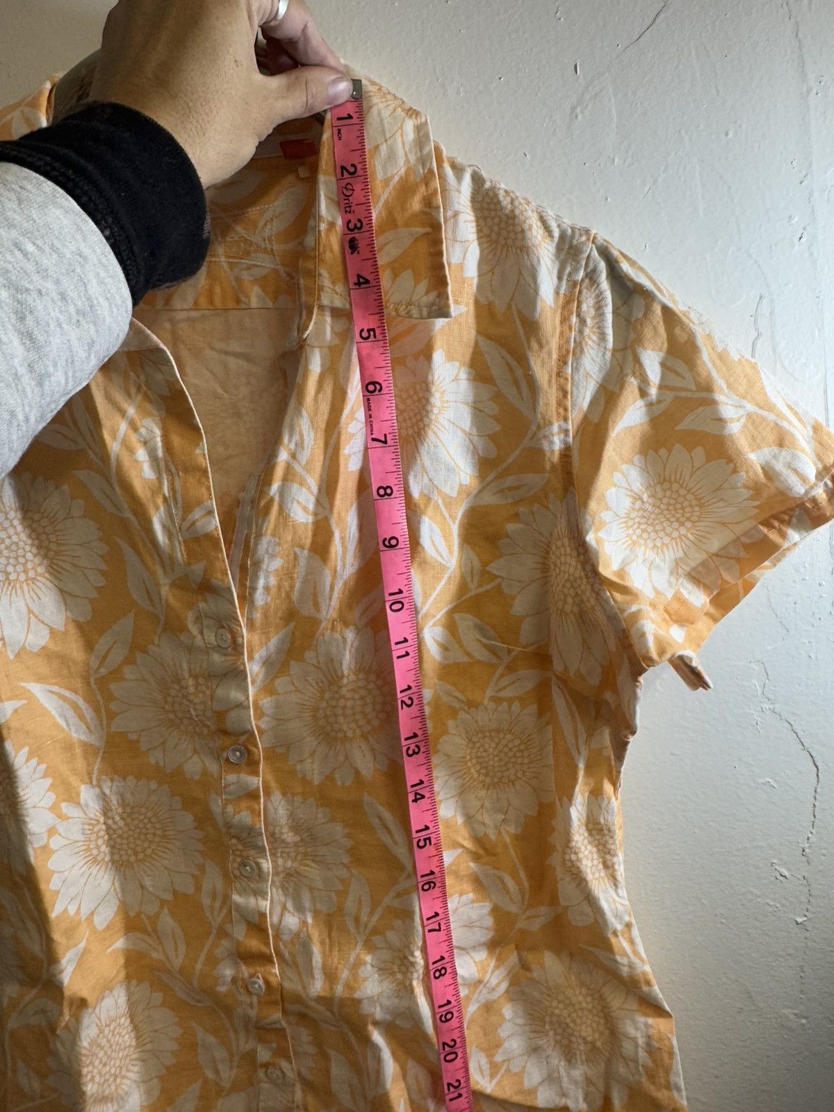 Tommy Bahama × Vintage Vintage Tommy Bahama button-down shirt sunflower medium EUC Size M / US 6-8 / IT 42-44 - 8 Thumbnail