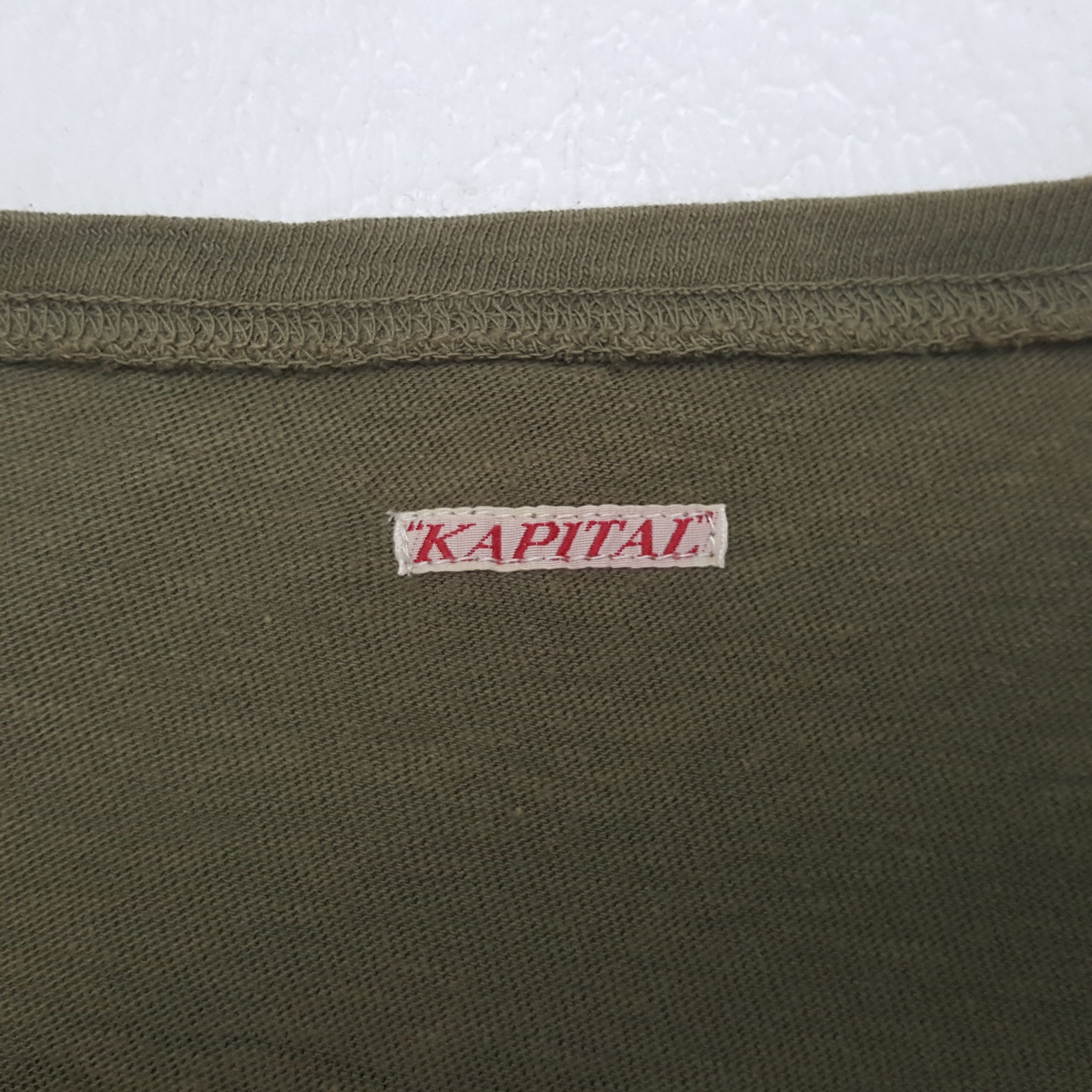 Kapital Kapital Japanese Brand Custom Tshirt C301N4 Size XL / US 12-14 / IT 48-50 - 5 Thumbnail