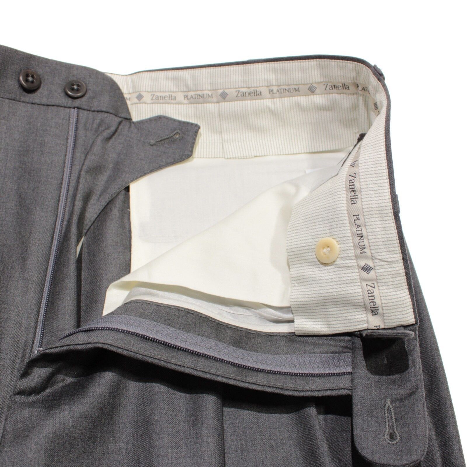 Zanella Zanella New with tags Dress Pants Size 33 US In Gray Size US 33 - 3 Thumbnail