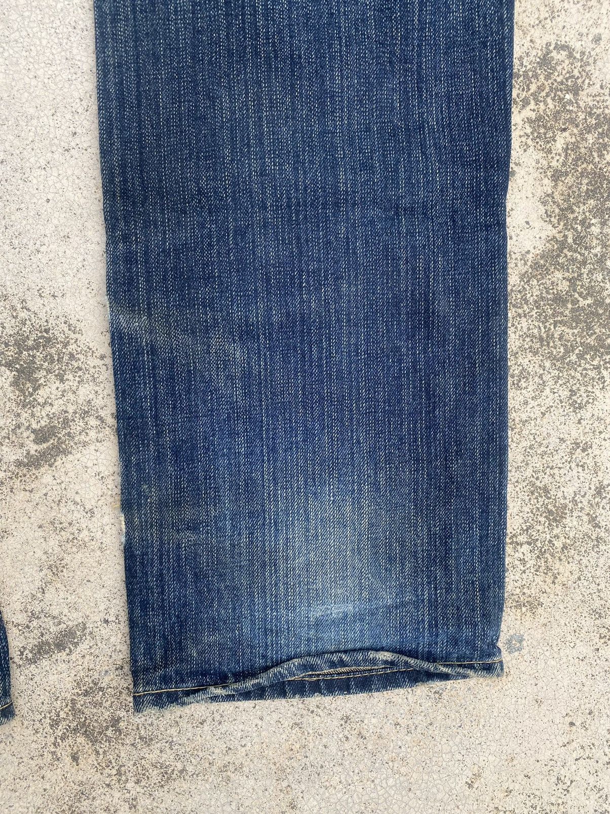 If Six Was Nine × Japanese Brand × PPFM PPFM Double Waist Zipper Clawmark Denim Jeans Size US 31 - 23 Thumbnail