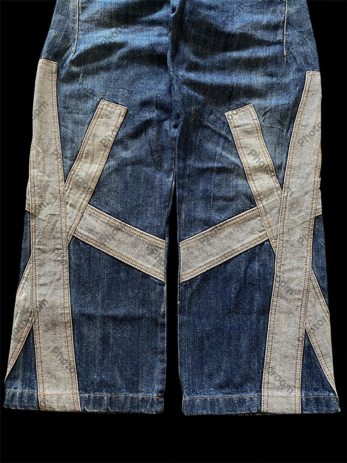 Japanese Brand Baggy Jeans Japanese Fo'ism Wide Leg Size US 32 / EU 48 - 6 Thumbnail