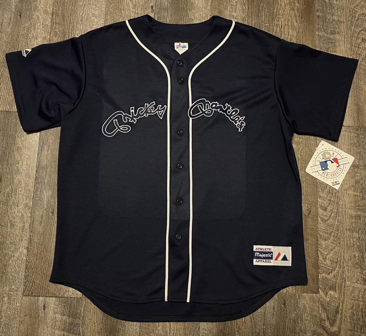New York Yankees × Vintage Vintage Mickey Mantle Signature Yankees Majestic Jersey XL Size US XL / EU 56 / 4 - 1 Thumbnail