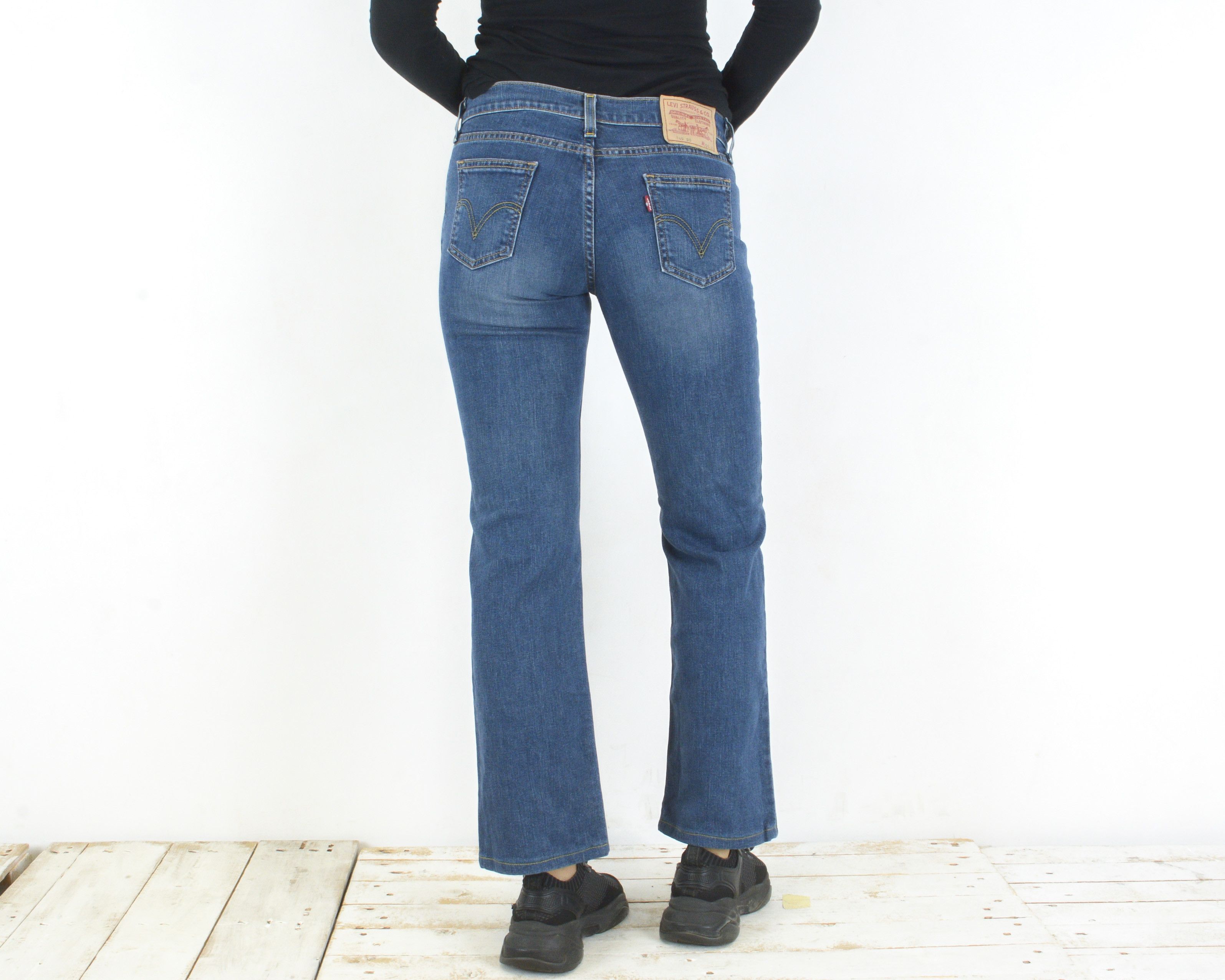 Levi's 749 88 W30 L32 Straight Regular Denim Jeans Pants Trousers Size 30" / US 8 / IT 44 - 3 Thumbnail