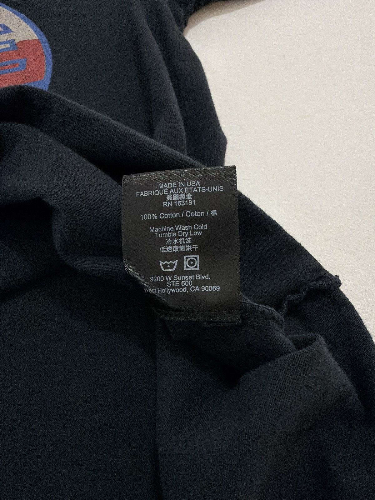 Rhude Rhude Dimora Hotel De 69 Rue De La Buffa Nice Tee Size US S / EU 44-46 / 1 - 7 Thumbnail